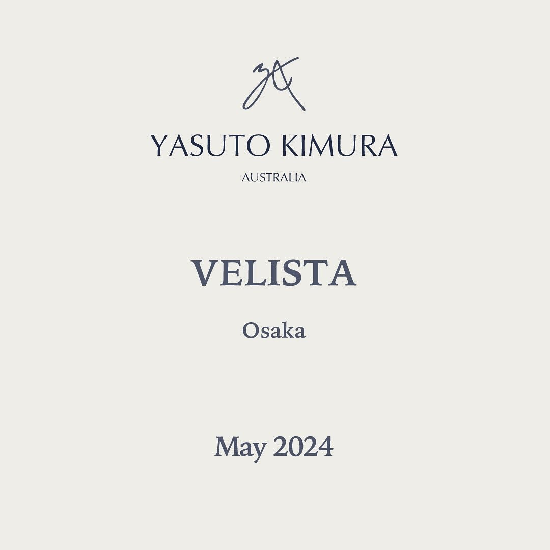 5/25-5/26Velista大阪にて受注会を行います。
現地でお会いできる事を楽しみにしています。

#yasutokimura #velista #tailormade #unisexclothing #madetoorder #madeinaustralia