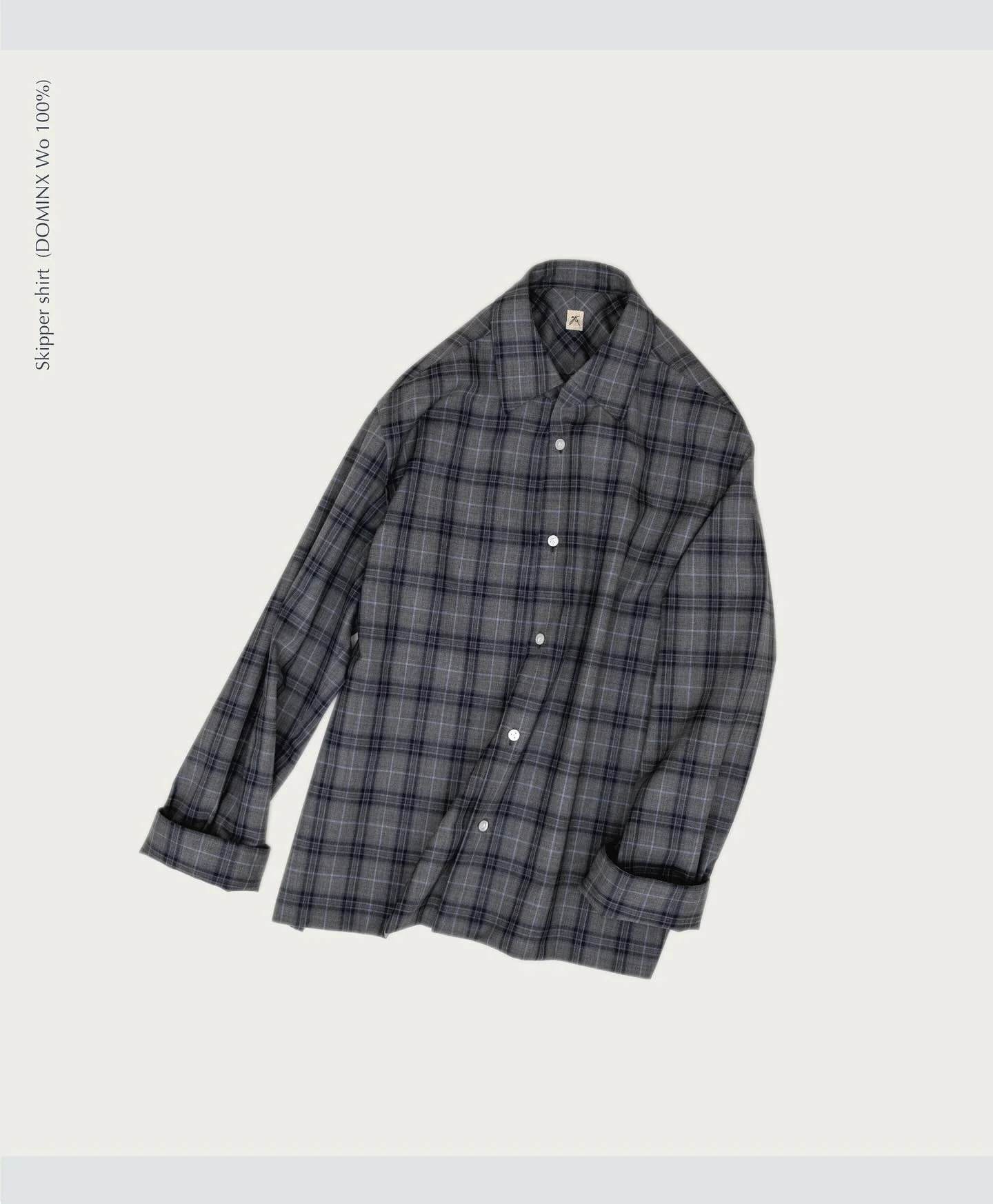 &ldquo;Wearing the quiet of autumn.&rdquo;
#yasutokimura #woolshirt #checkshirt #timelesswardrobe