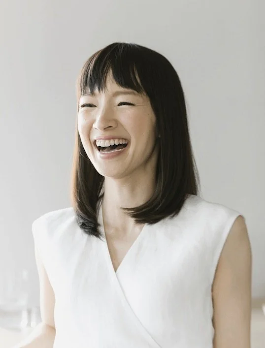 Smiling portrait of Marie Kondo