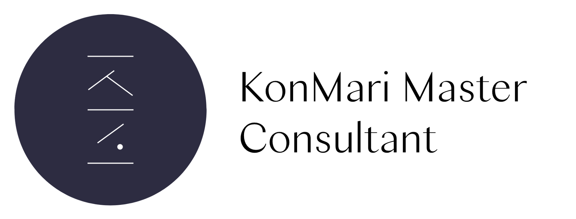 KonMari Master Consultant certification badge