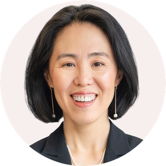 Smiliing client portrait