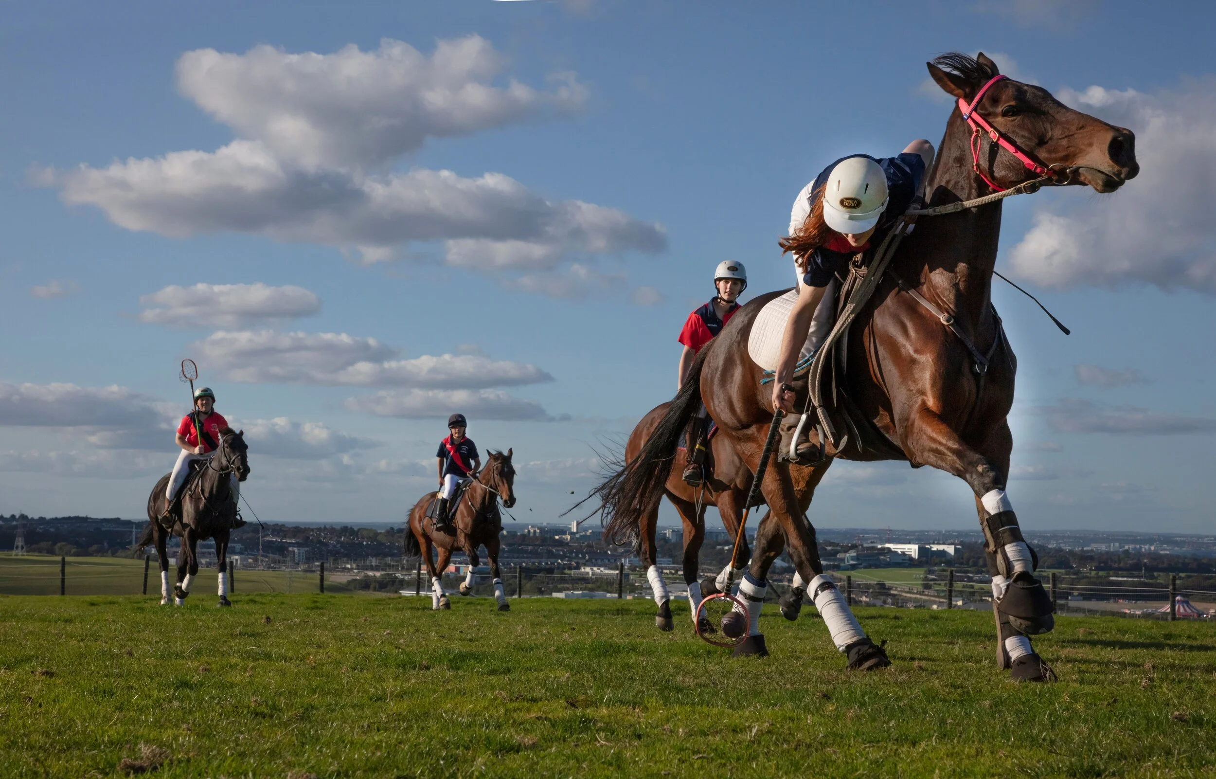 Square Polocrosse Racket Polocrosse — Carrickmines Equestrian Centre