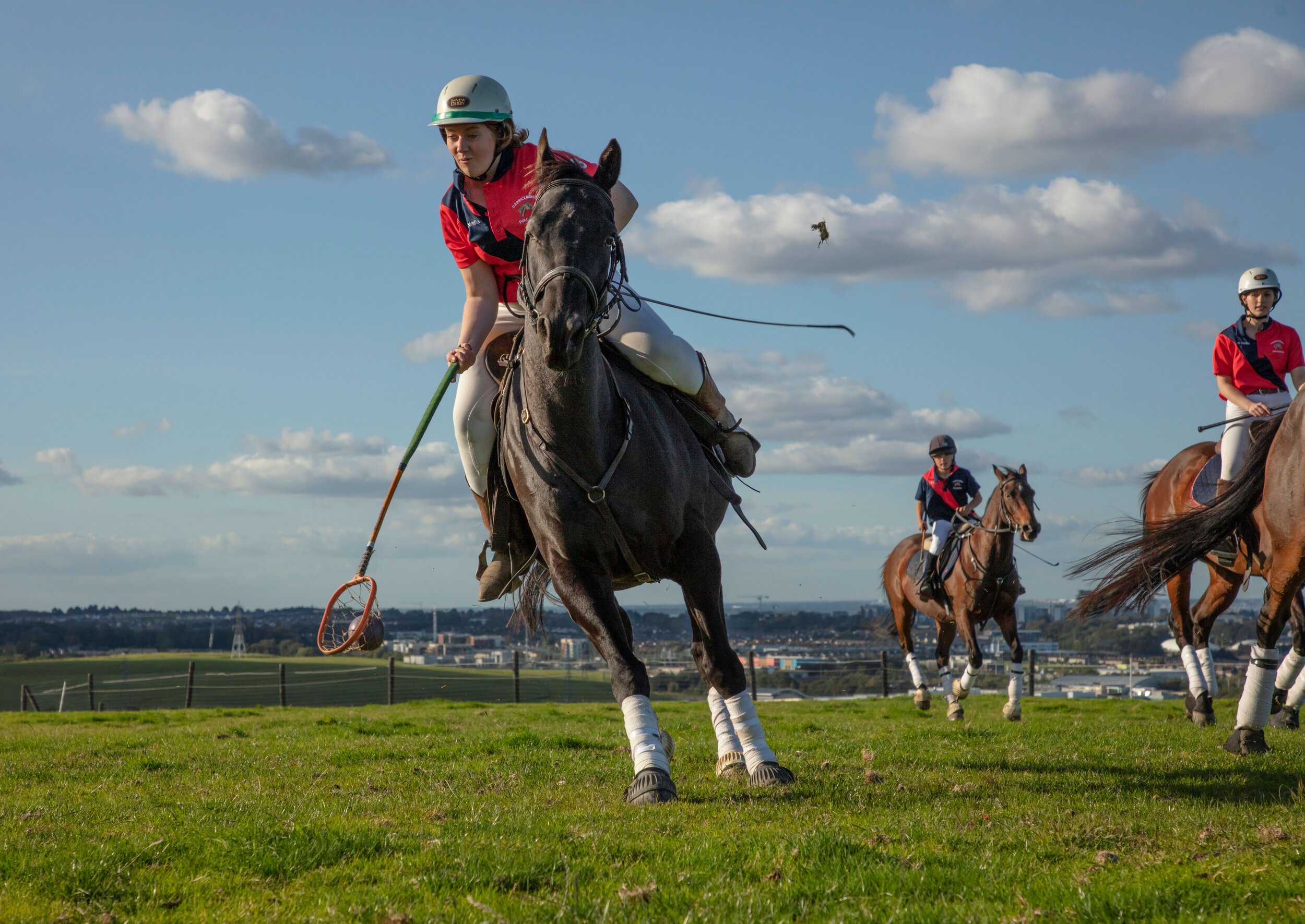 Square Polocrosse Racket Polocrosse — Carrickmines Equestrian Centre