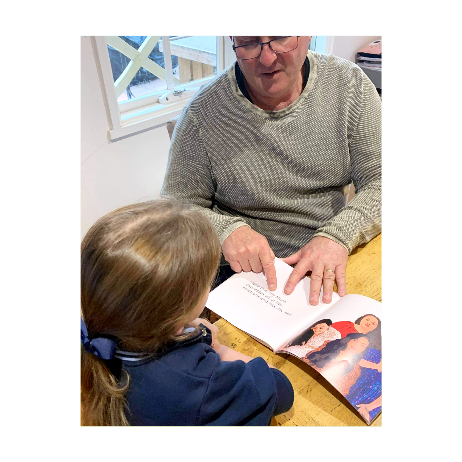 Tao Kroesche Boyce, author of When I look up at my mum I see, a female empowerment children's picture book, Surf Coast, Victoria