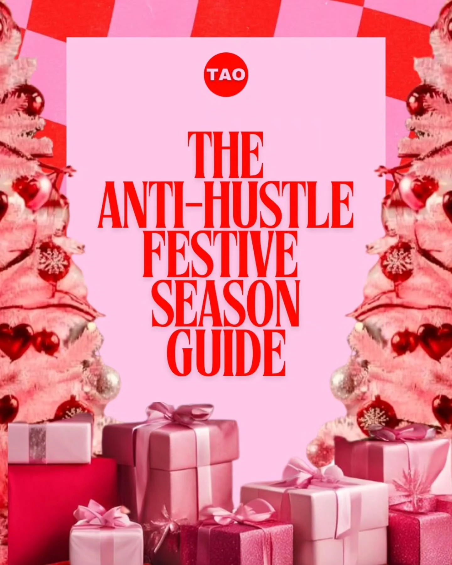 So babe, I few people have been asking, so I thought I'd share it here in case you too were wondering.... 

 &ldquo;What&rsquo;s Inside the Anti-Hustle Festive Season Guide&rdquo; 

Well, this isn&rsquo;t a &ldquo;stay productive through December&rdq