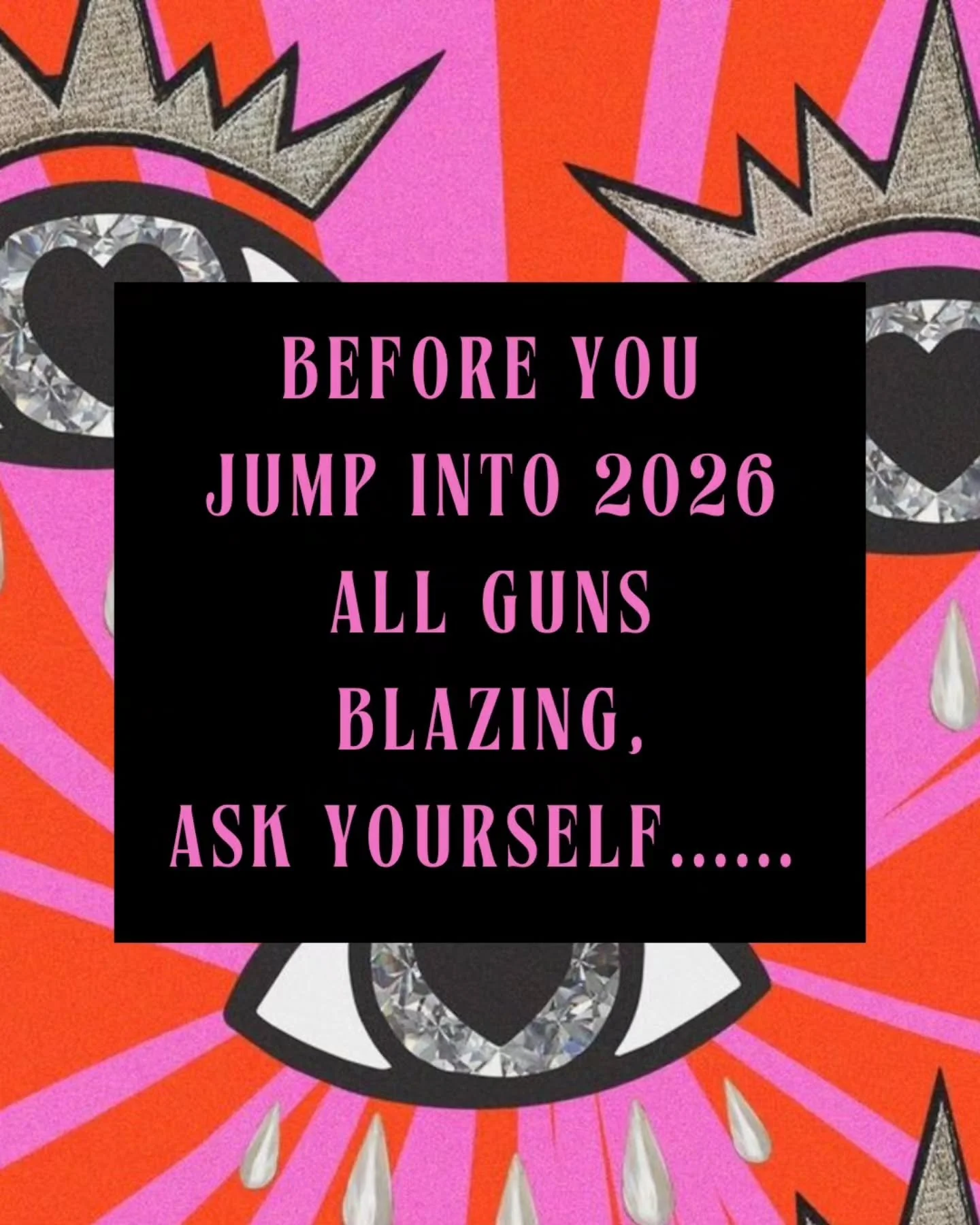 Babes, I get it, you're excited.

You have your coloured markers in hand, that new giant calendar at the ready, and you are plotting out "the best year eva". 

My gosh, I remember being exactly where you are now- a mix of excitement, confus