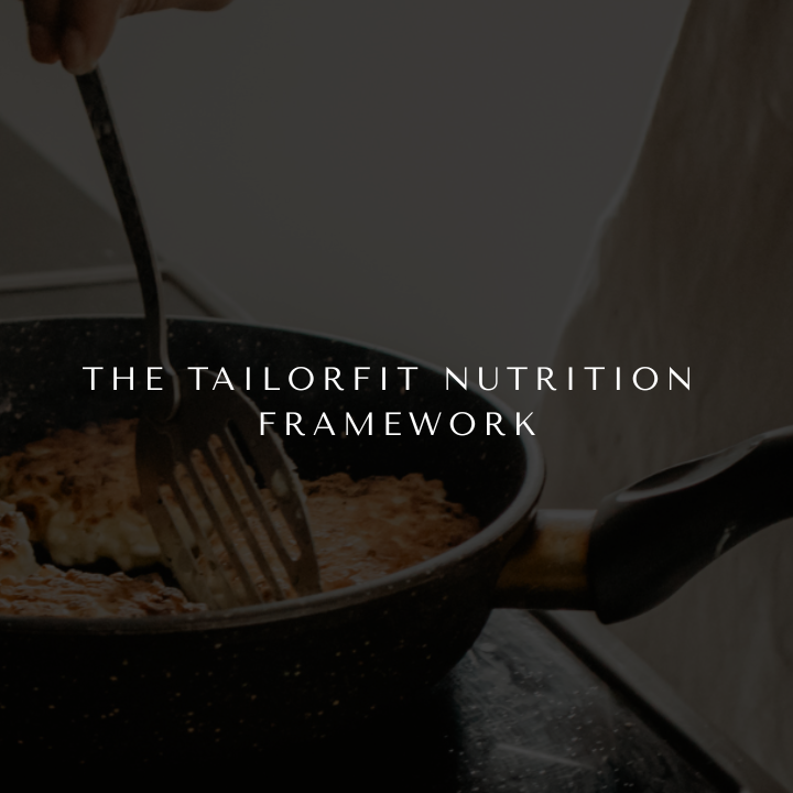 STOP DIETING, START TRAINING: MASTERING THE TAILORFIT 3-STEP MEAL STRUTCURE