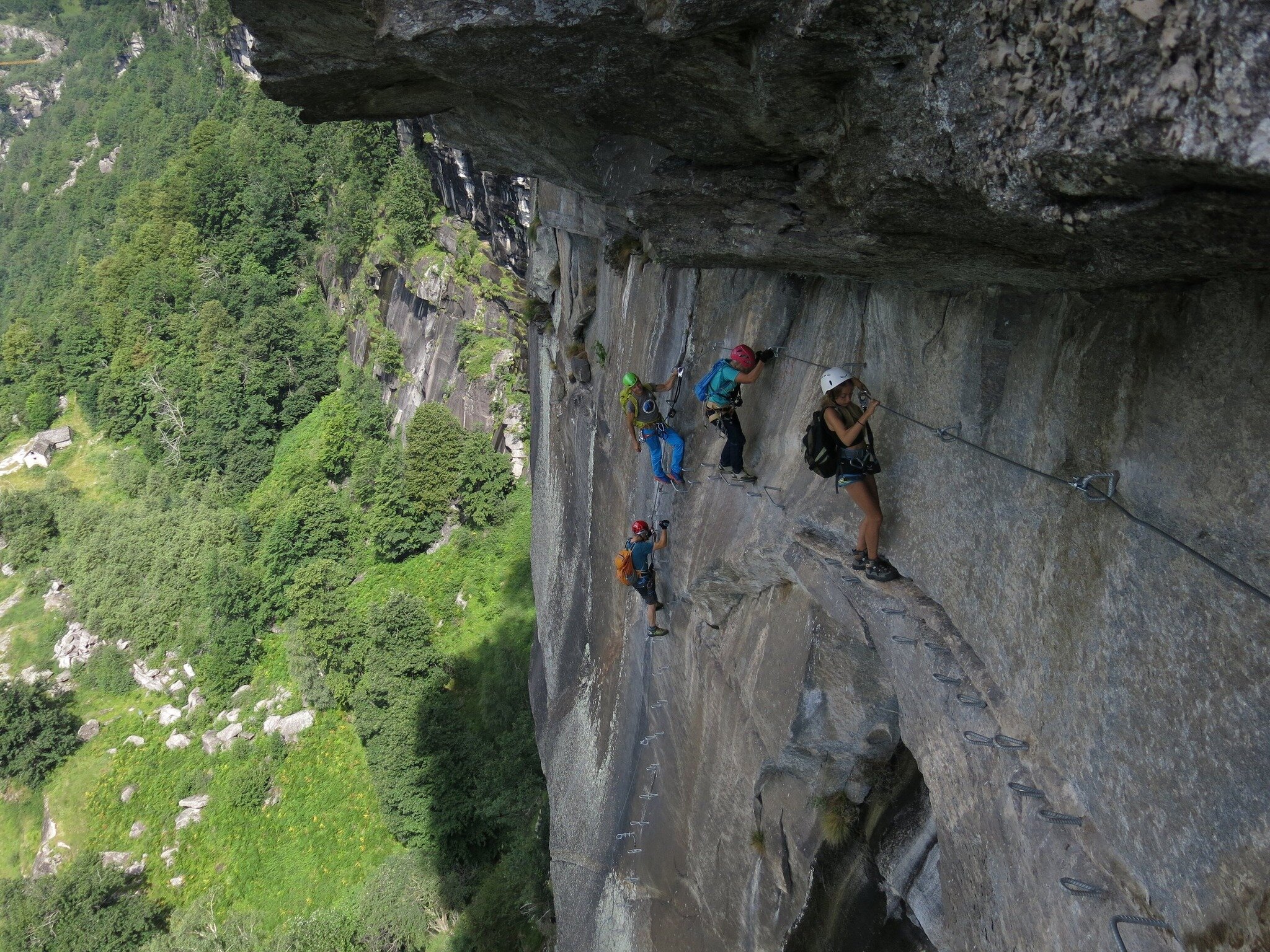 We have some epic Via Ferrata trips coming up this spring and summer! Via Ferreta is an old way of safely getting around the mountains. You clip into metal work whilst scrambling up into hard-to-reach places. It's a great place to start if you want t