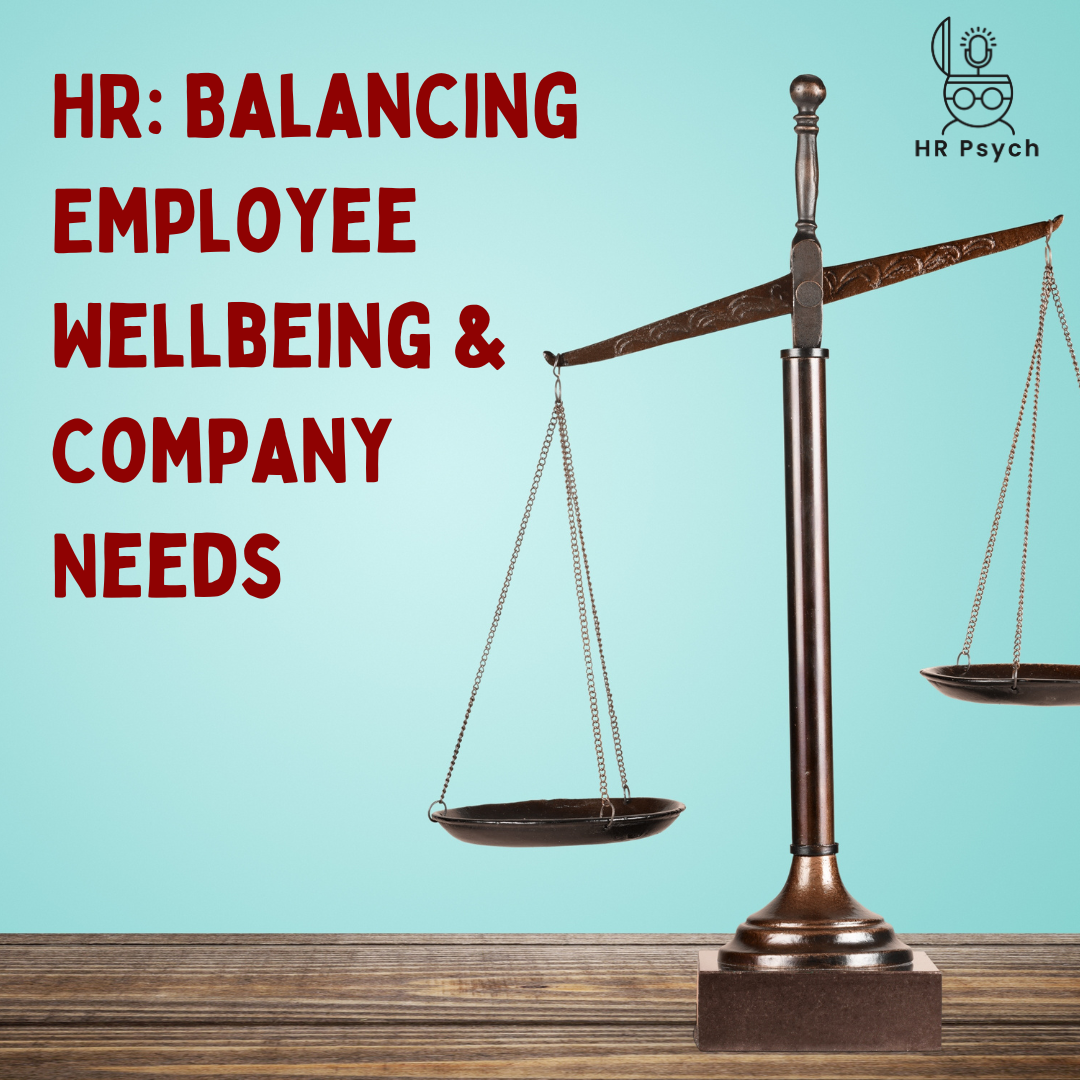 Striking the Balance: The Crucial Role of Human Resources in Employee Well-being and Business Success