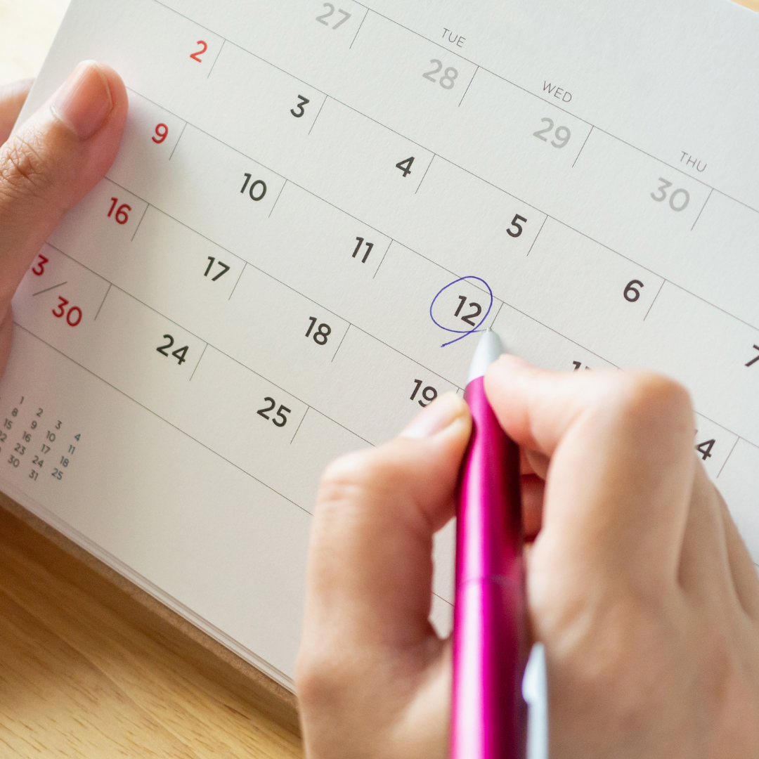 HR Monthly Reminder Calendar