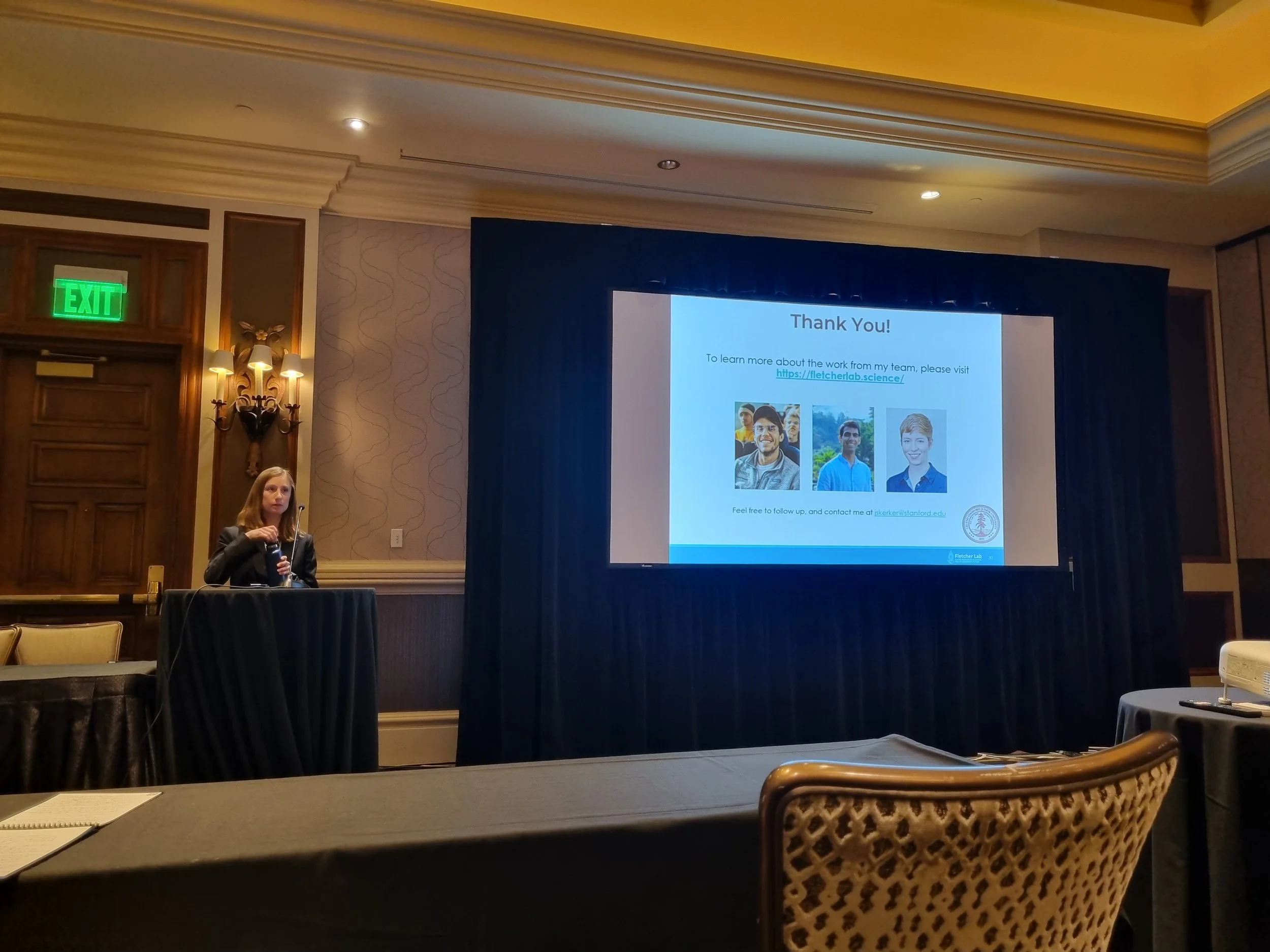 PhD candidate Jenny Skerker presents at EWRI 2023