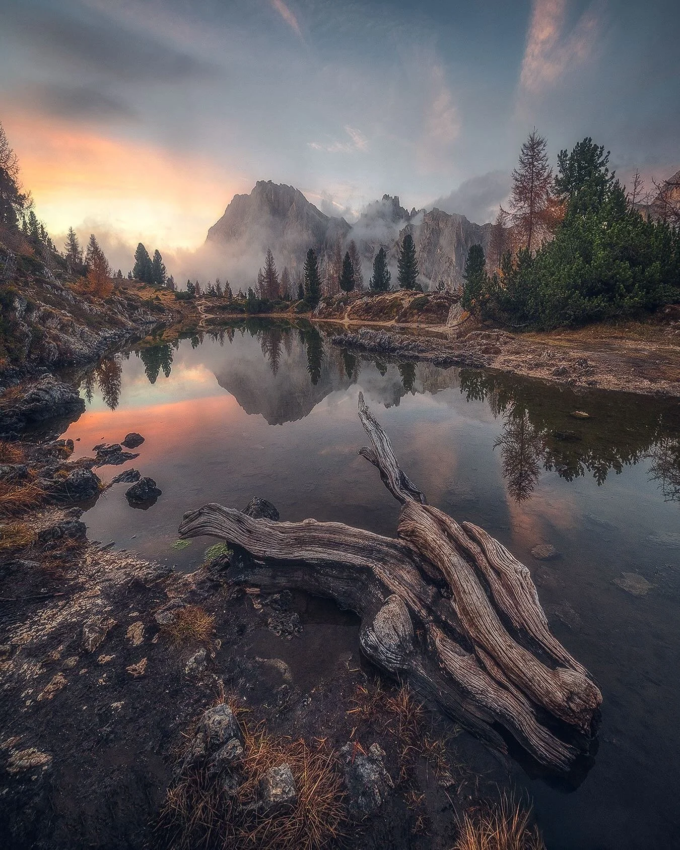 I&rsquo;ve been to this alpine lake in the Dolomites many times, but somehow it never ceases to amaze me&mdash;every visit reveals a completely new face. The light, the seasons, and the reflections weave a different story each time. It&rsquo;s a plac