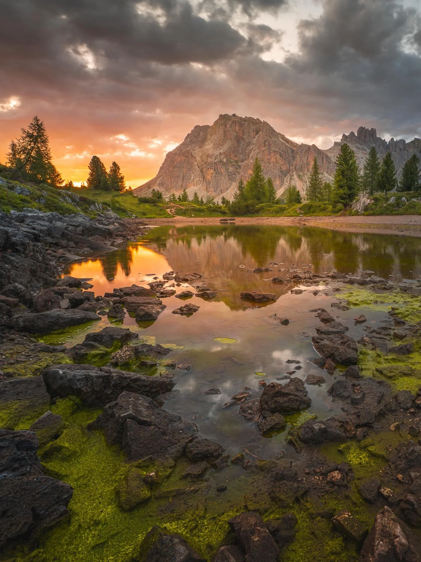 Late in the day, watching the last light hit what was left of the lake.
Water levels were low, changing the whole composition.
Had to adjust the framing to make it work.
The reflection wasn&rsquo;t perfect, but the light made up for it.
A different s