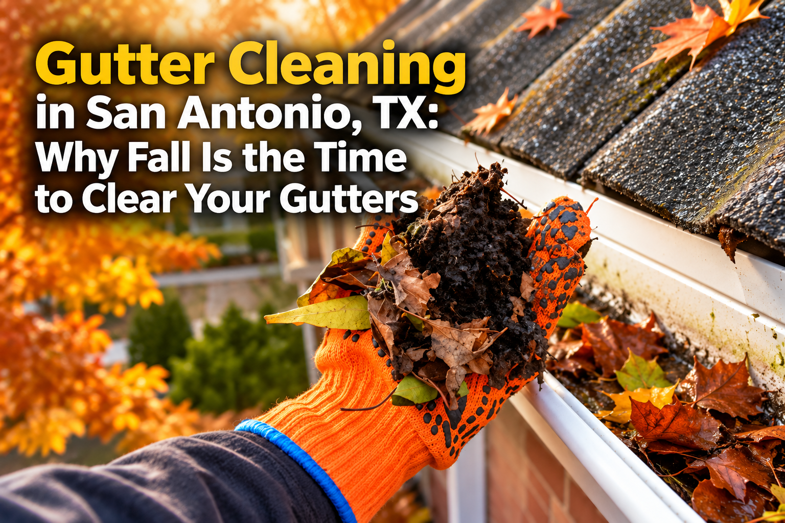 Gutter Cleaning San Antonio TX | Patriot Dryer Vent Cleaning