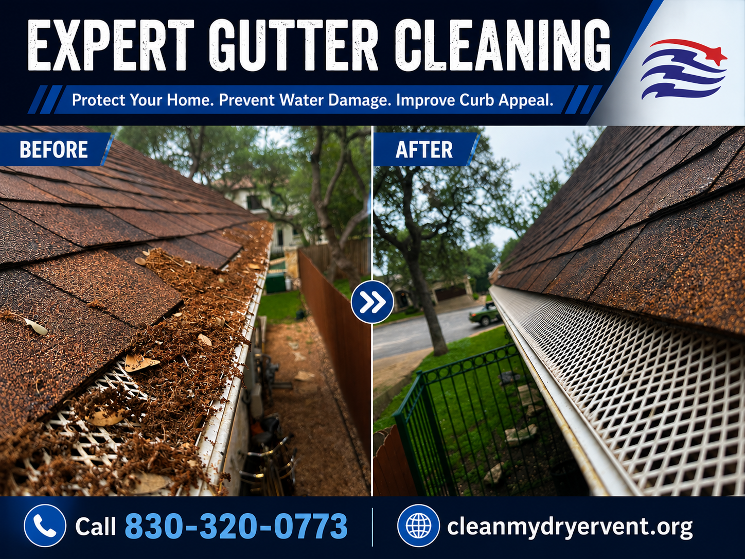 Expert Gutter Cleaning in San Antonio, TX: Protect Your Home from Costly Water Damage