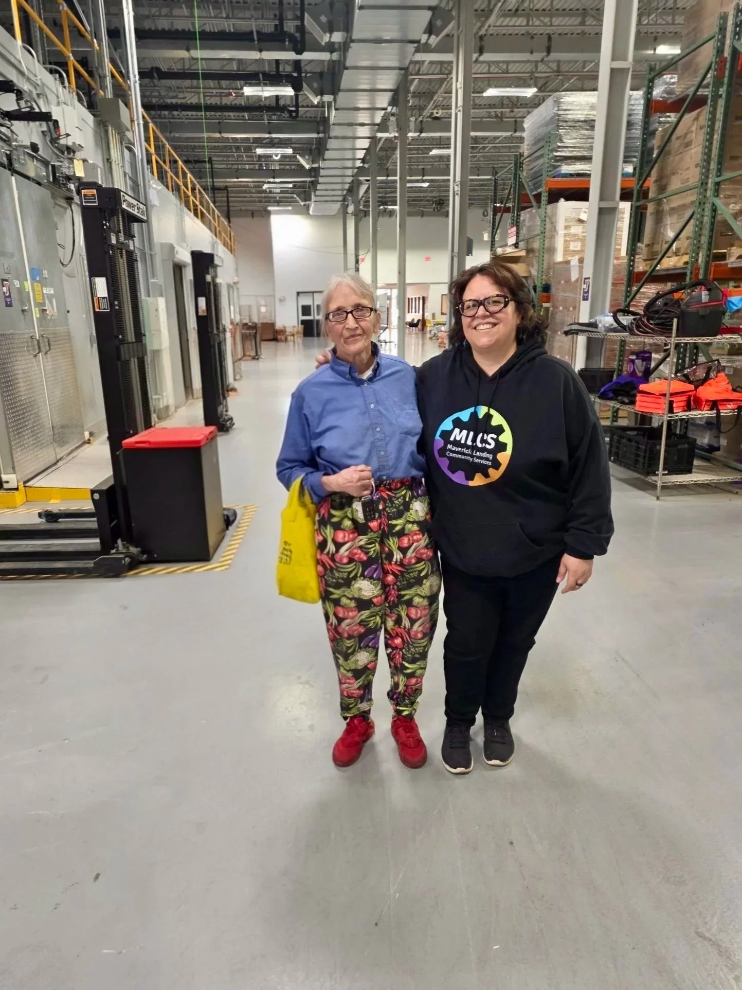 Fair foods and MLCS leader togheter at the new renovated MLCS food program