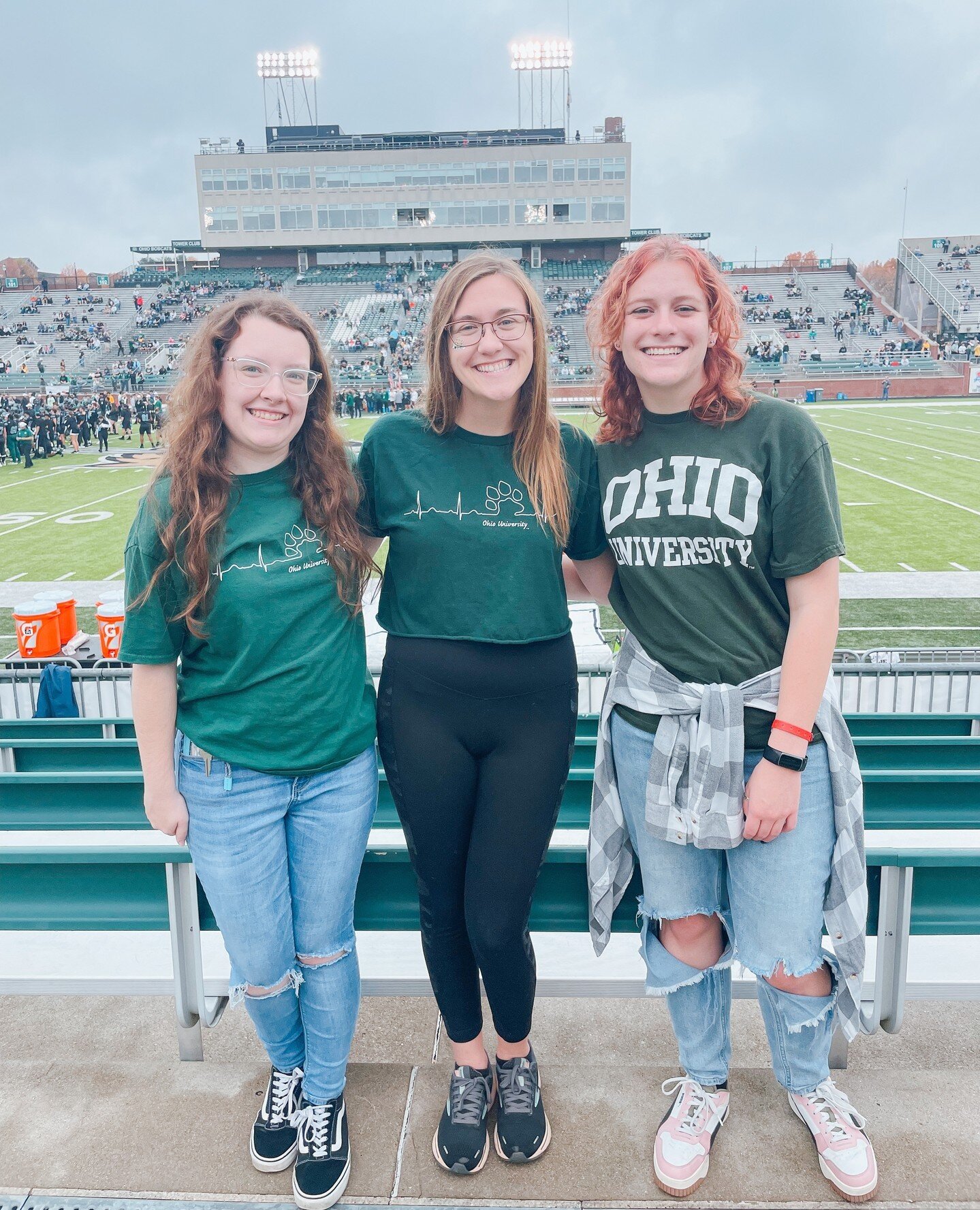 Live South Green Residents love to support Bobcat Football! 🤍💚