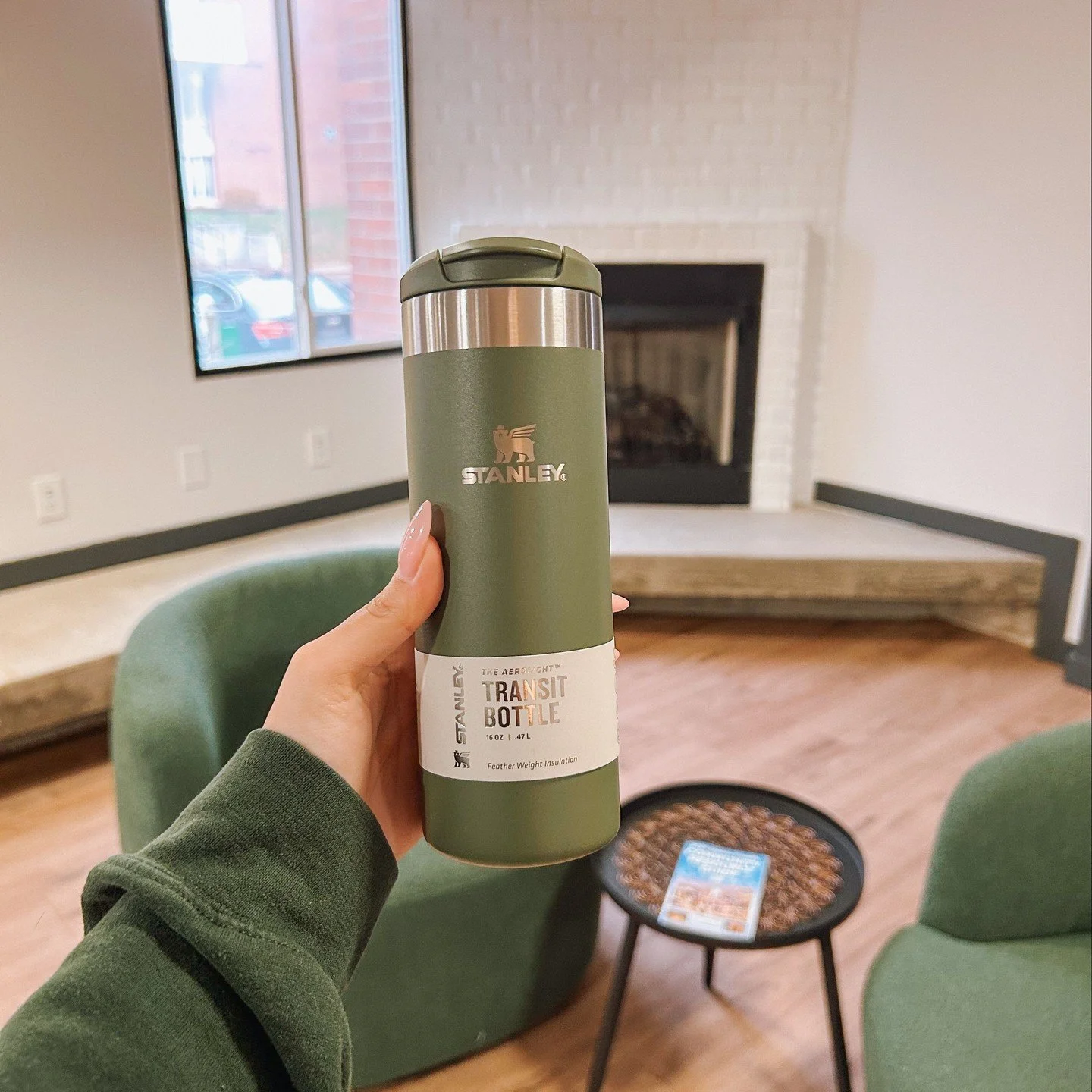 Starting our 10 days of give away with a beautiful green Stanley coffee tumbler! Like + tag 2 friends in the comments if you want to be entered in the give away. Winner will be contacted in the morning!☕️💚