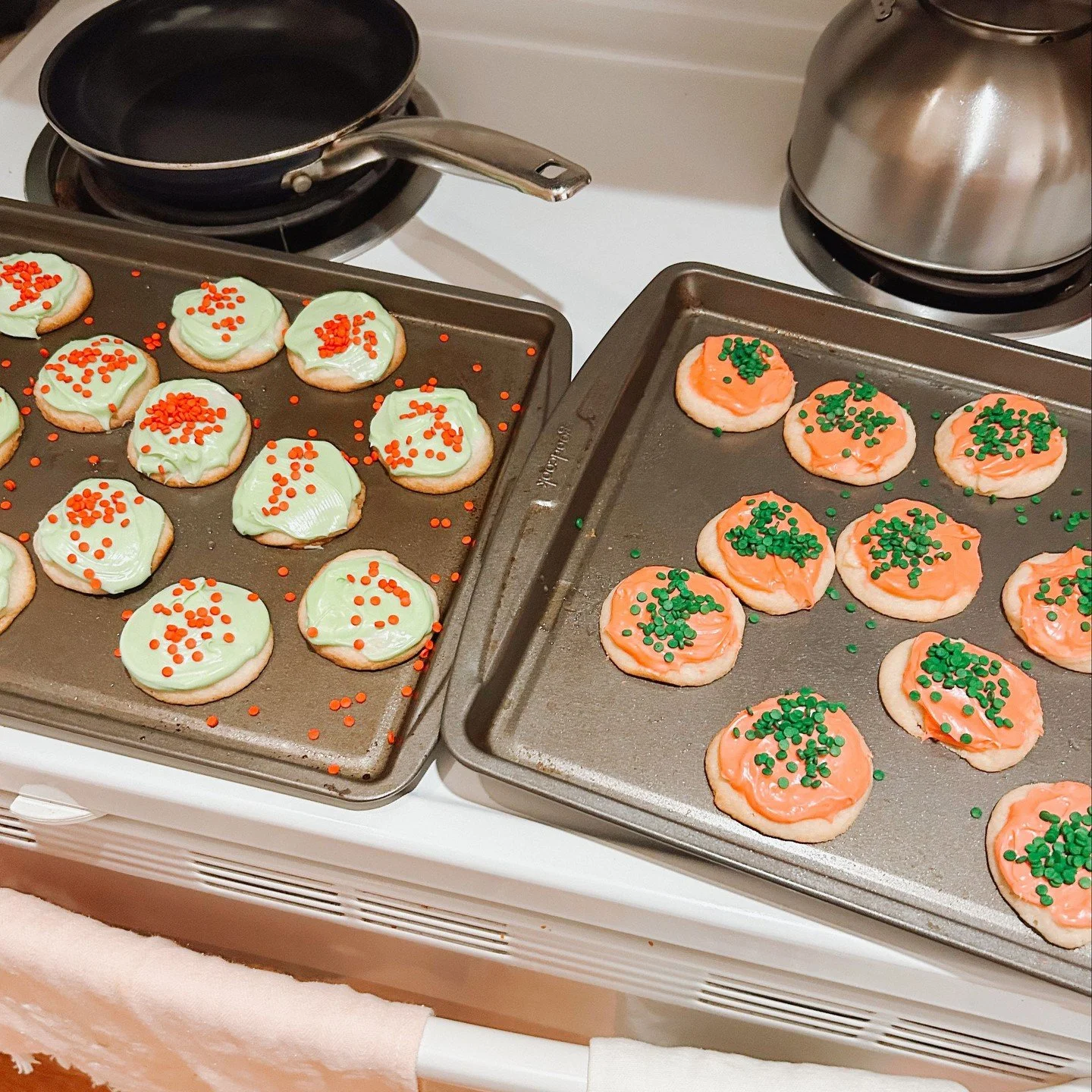 Cold weather = cookie decorating with your roommates!🍪
