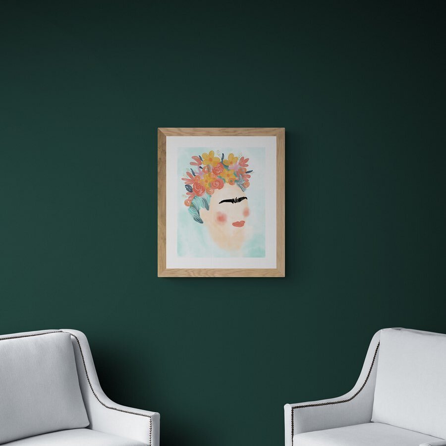 The best thing about making art for yourself is not having to adjust your vision... doodling some pieces for my own office! This one is still a work in progress but wanted to see it mocked up :)