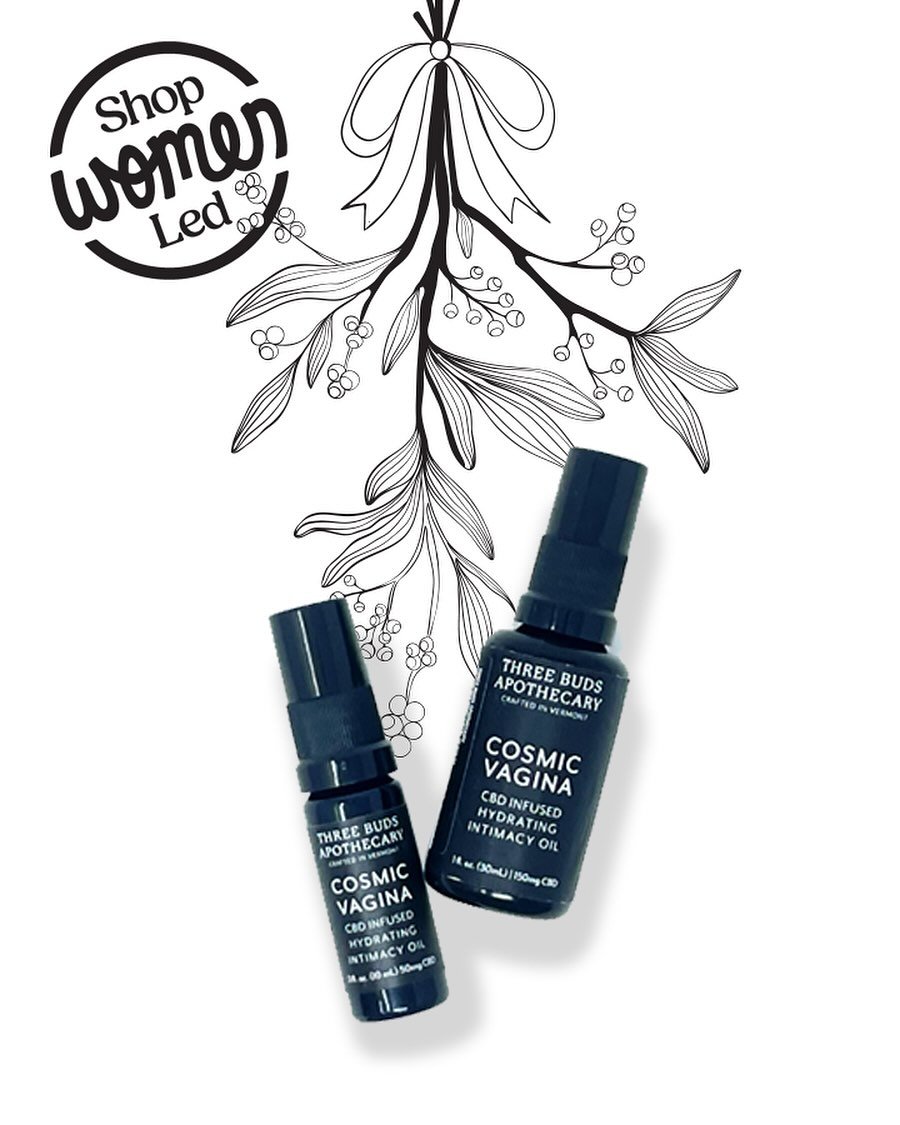 kissible 💋 
One of my favorite questions about Cosmic&hellip; 

This #WomenLedWednesday, I&rsquo;m highlighting this multifaceted product. Some customers use it for intimacy, others for menopause, and many simply for comfort. 

Holiday stress can to