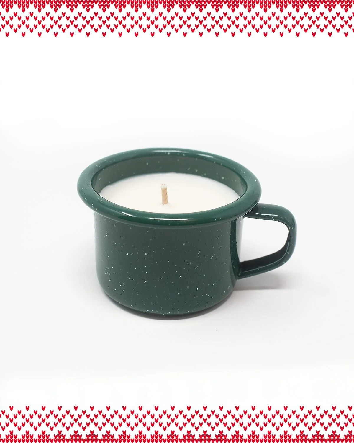 espresso-self ☕️✨ 

I am completely smitten with these little enamel espresso cups. Each one is filled with holiday favorites: Winter, Garland, Sweater Weather, or Fireside. 

Once the candles are spent, you&rsquo;ll have these sturdy camp cups to ta