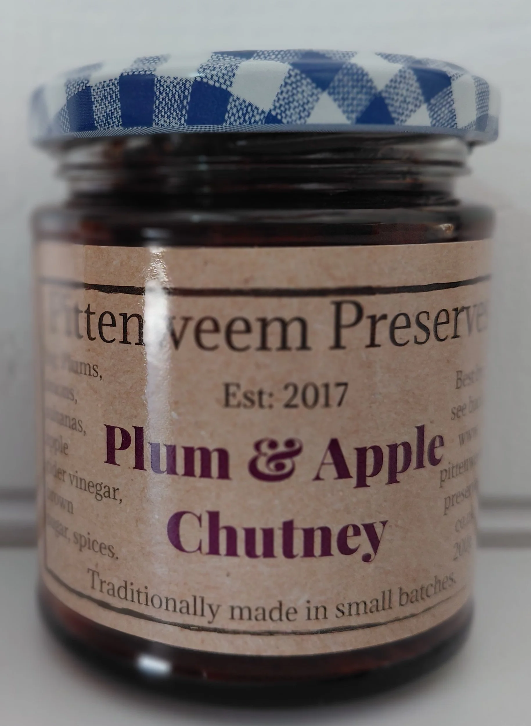 Plum & Apple Chutney
