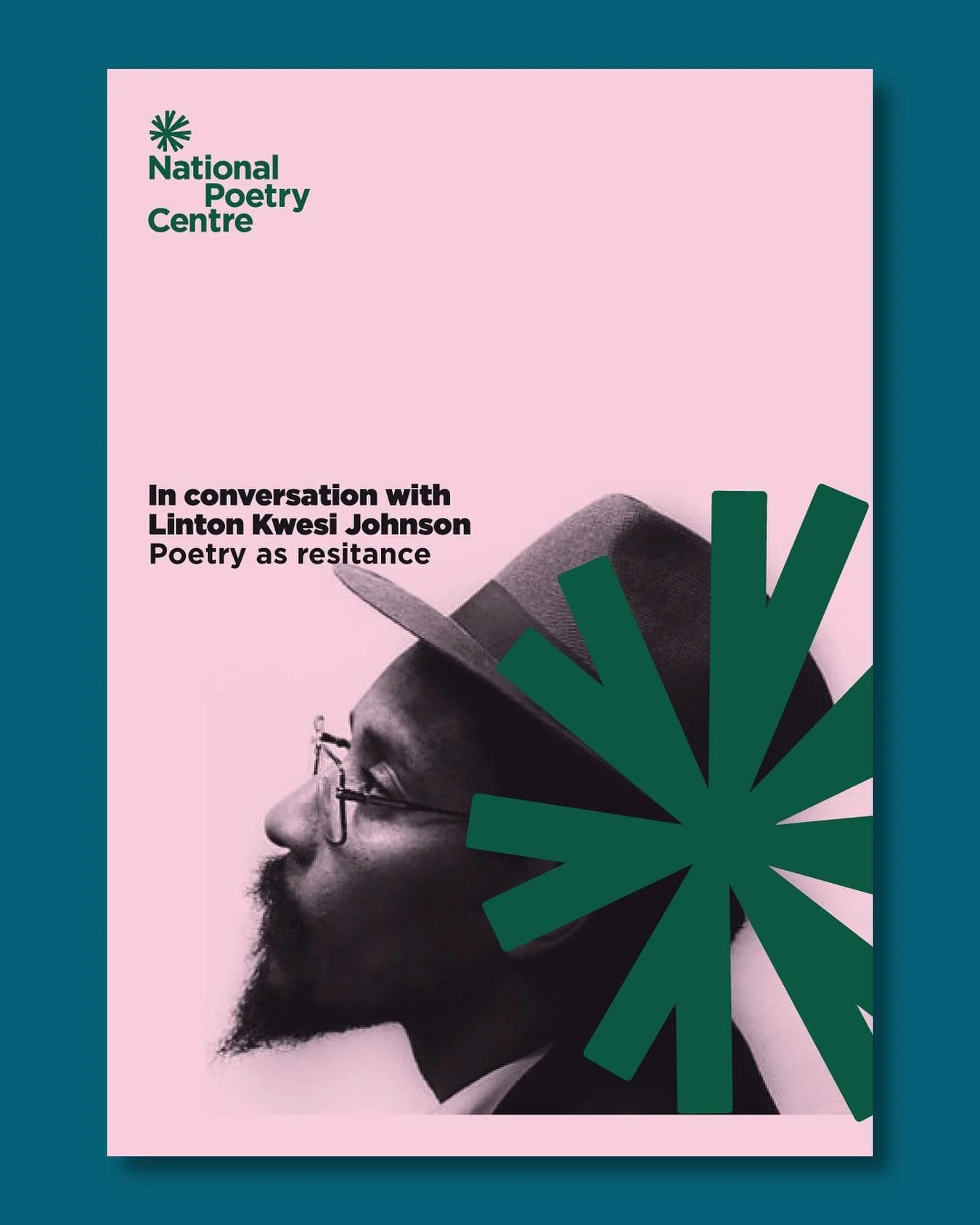 Feels v fitting to share some recent work for @nationalpoetrycentre today, National Poetry Day! We&rsquo;ve refreshed the centre&rsquo;s brand identity - retaining the emblem from their old logo but making it work harder and in more dynamic ways. 

W