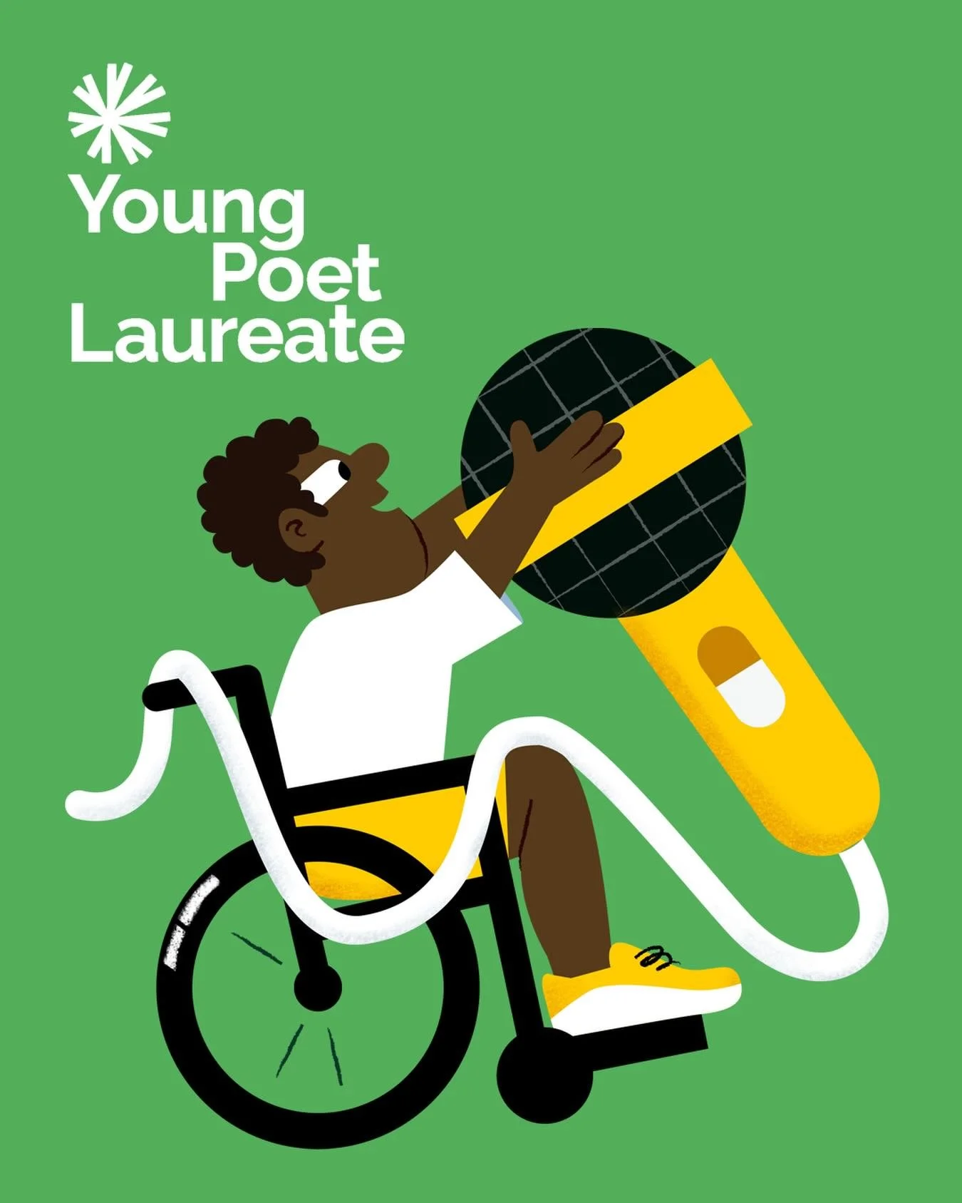 Following our brand refresh of @nationalpoetrycentre we created a sub-brand for their Young Poet Laureate programme. 

Supported by @literacy_trust and @simonarmitage_official Young Poet Laureate aims to inspire a new generation of poets. This week i