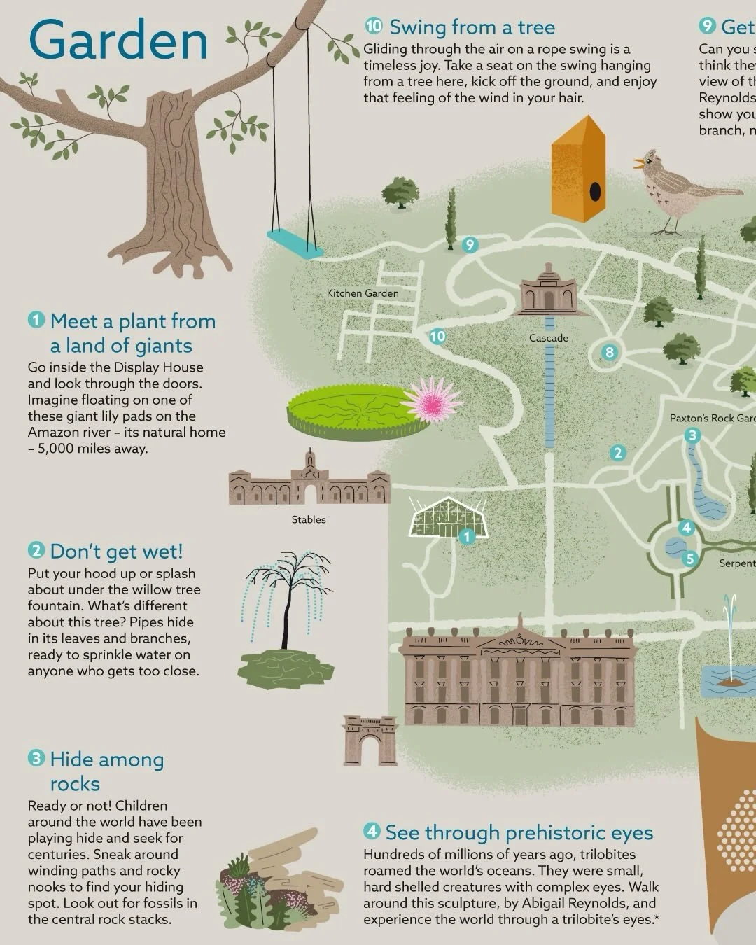 Creating lovely bits of print is our first love at Eleven HQ. We&rsquo;ve been lucky to work with @chatsworthofficial for a few years on their visitor guides. This one, Ways to Play, was given to visitors coming to the house and garden during the Pic