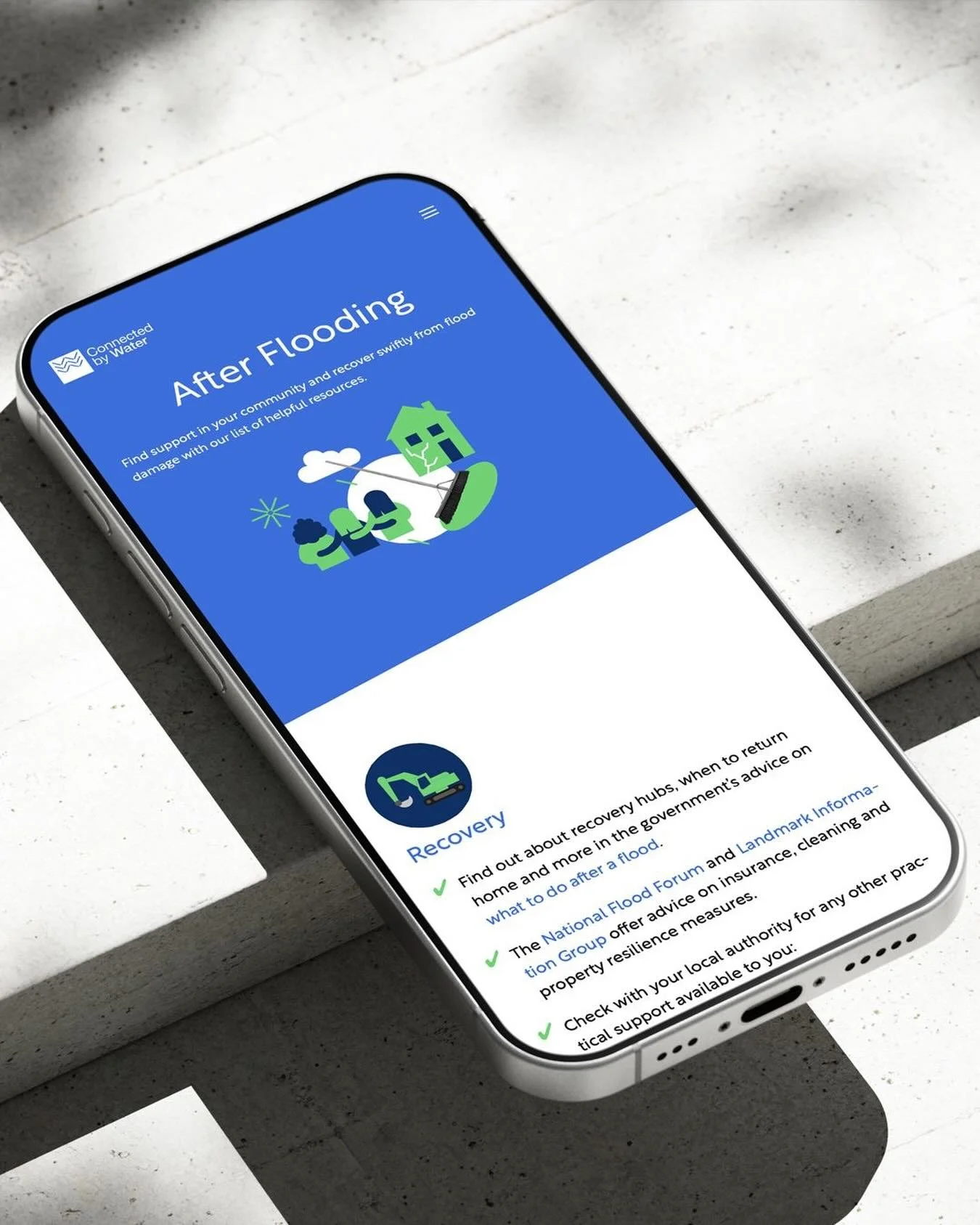 Connected by Water is a partnership project between four local authorities in South Yorkshire and the Environment Agency, created to communicate ways that people across the region can increase their resilience to flooding in the face of climate chang