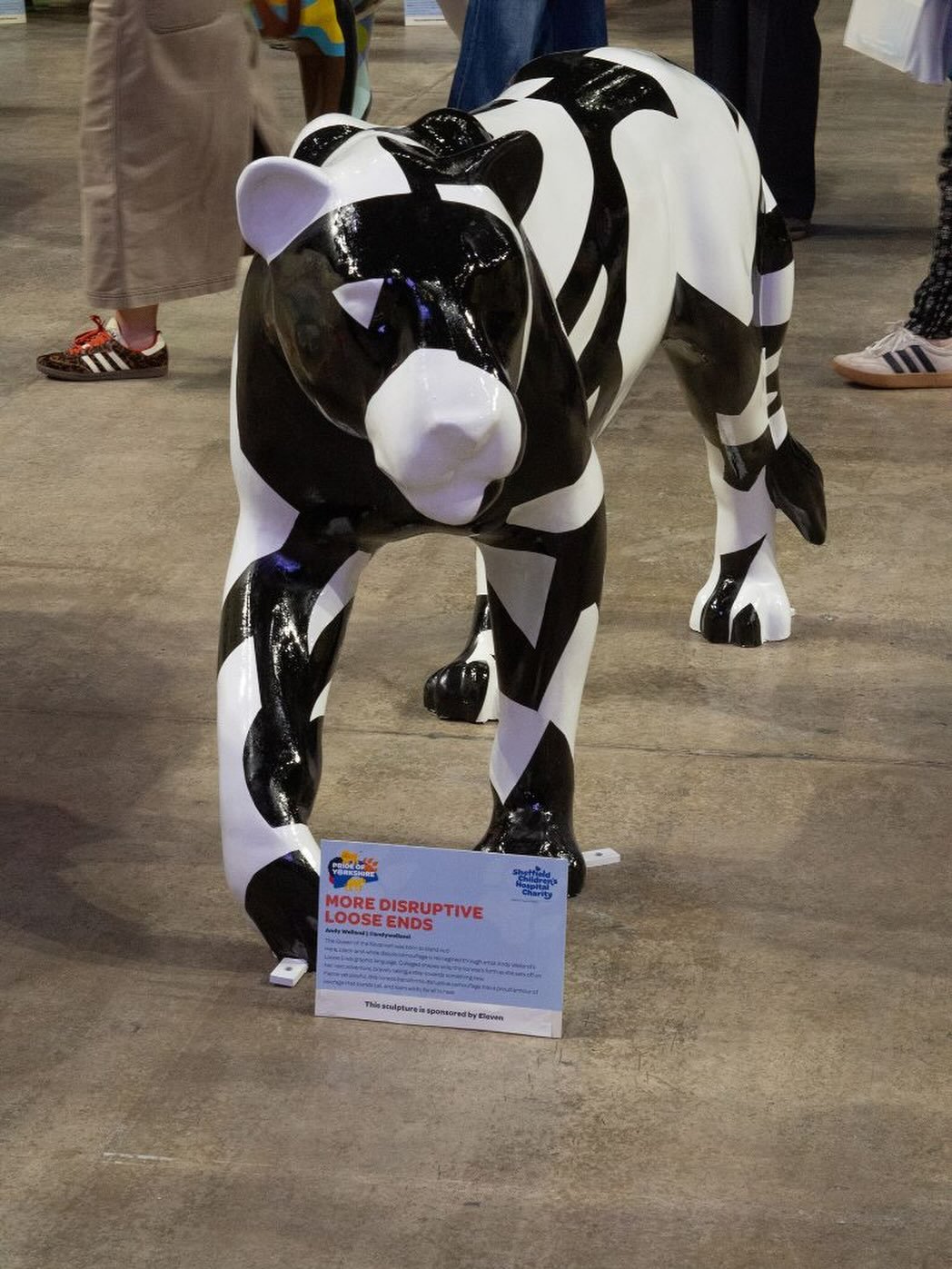 Last week we went to the preview event for @prideofyorkshiretrail where all 150 lions were shown together for the first time before they hit the streets of South Yorkshire. We&rsquo;ve been working with @sheffchildrenshospitalcharity on the pride cam