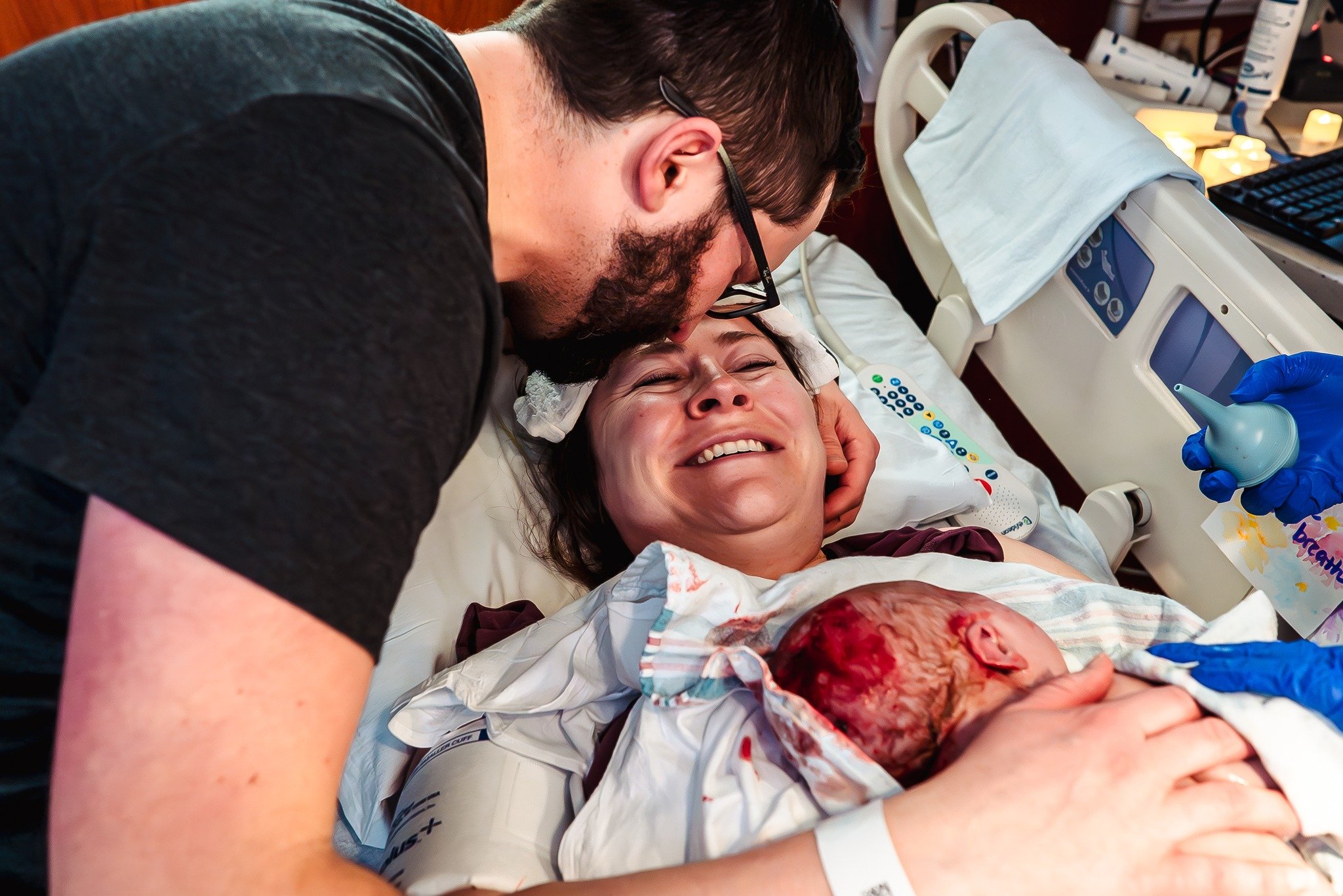 And after just a few powerful pushes, he's here!! A family of four, a beautiful baby boy!

#birth #birthstory #birthgrandrapids #birthphotographer #birthphotography #birthdoula #hospitalbirth #hospitalmidwife #justborn #grandrapidsbirth #grandrapidsb