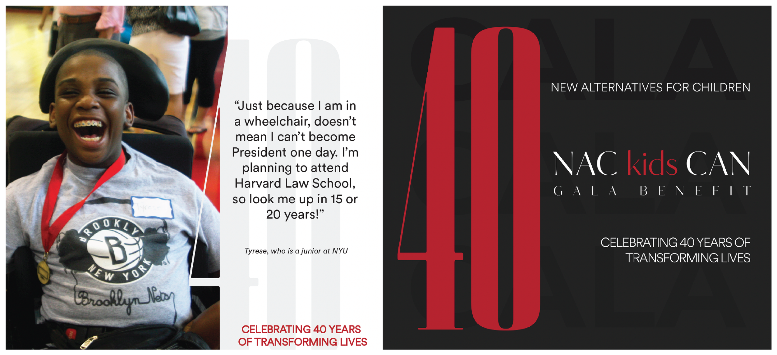 NAC Kids | 40th Anniversary Gala
