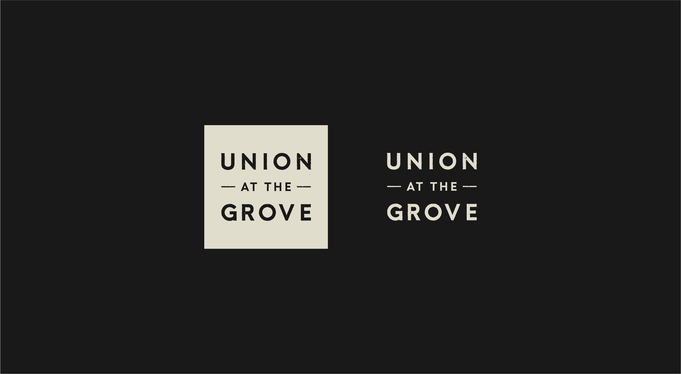 Union at the Grove • Identity + Interior + Web