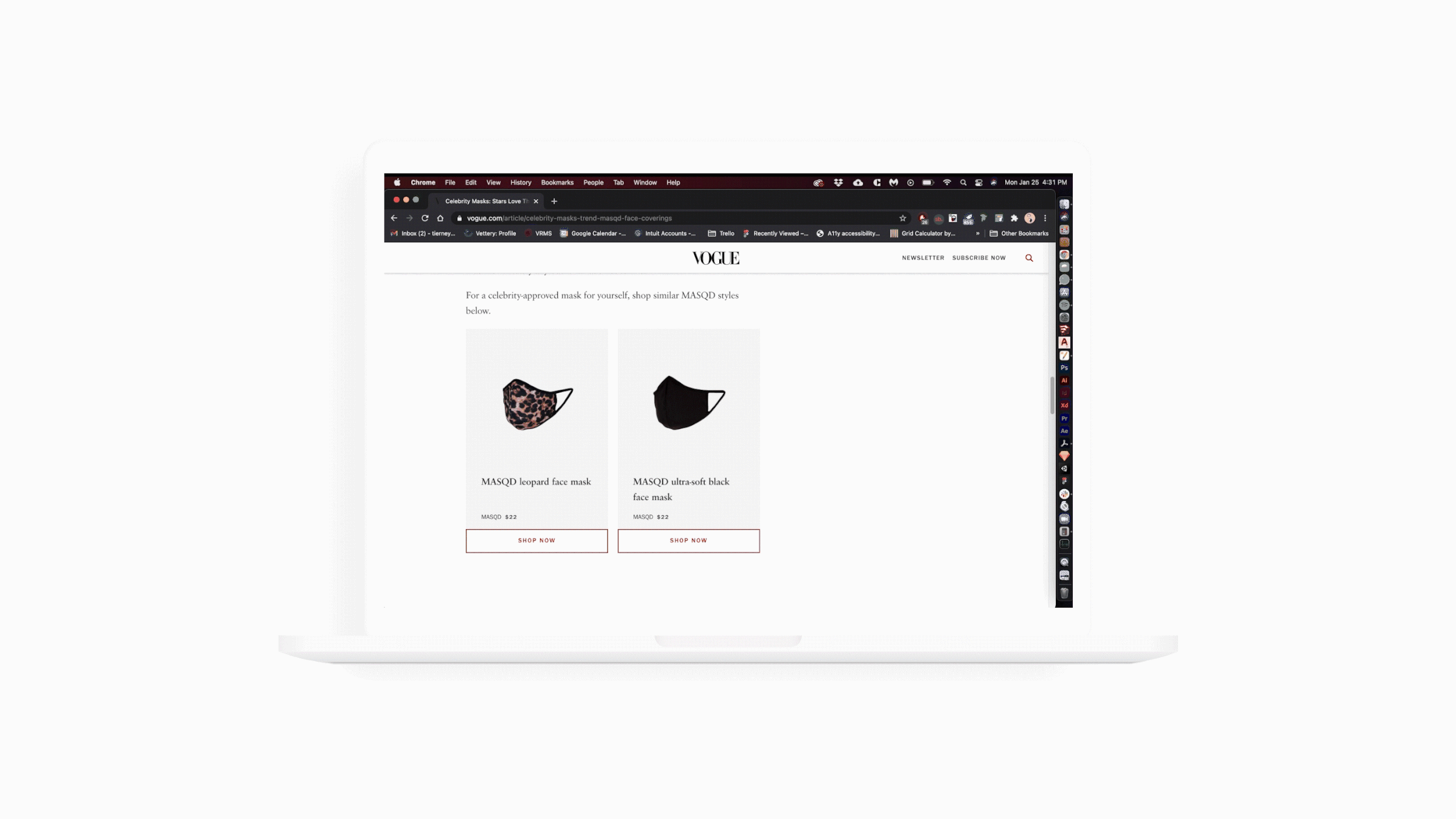 Extension: I created an extension for chrome that helps curb online shopping, by blocking product suggestions thoughtfully.