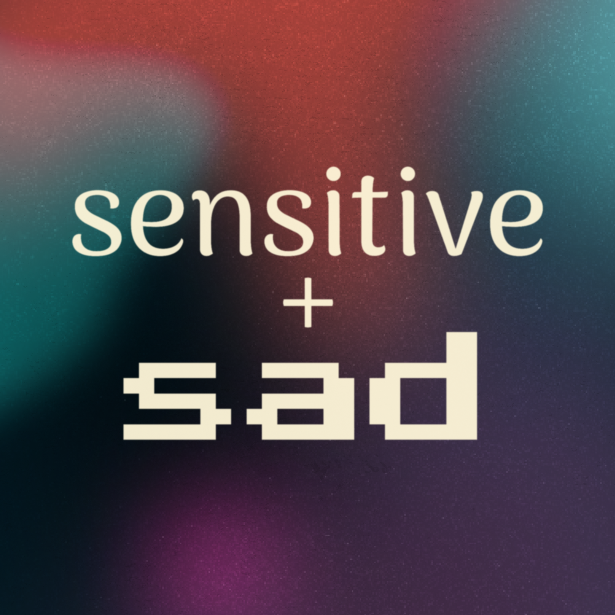 A small branding project for a digital store that sells items of the sensitive and sad genre.
