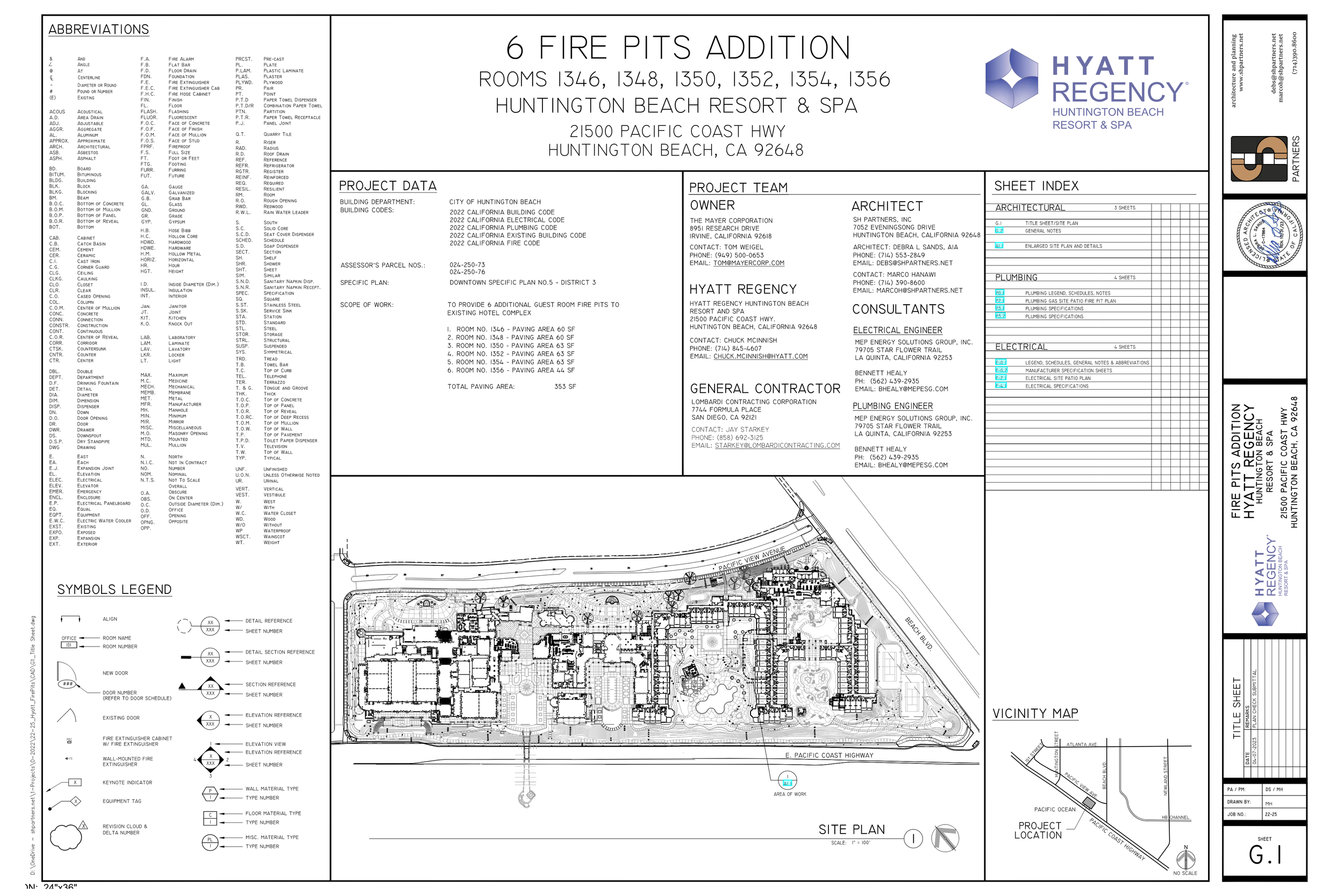 HYATT REGENCY FIRE PITS 1&2
