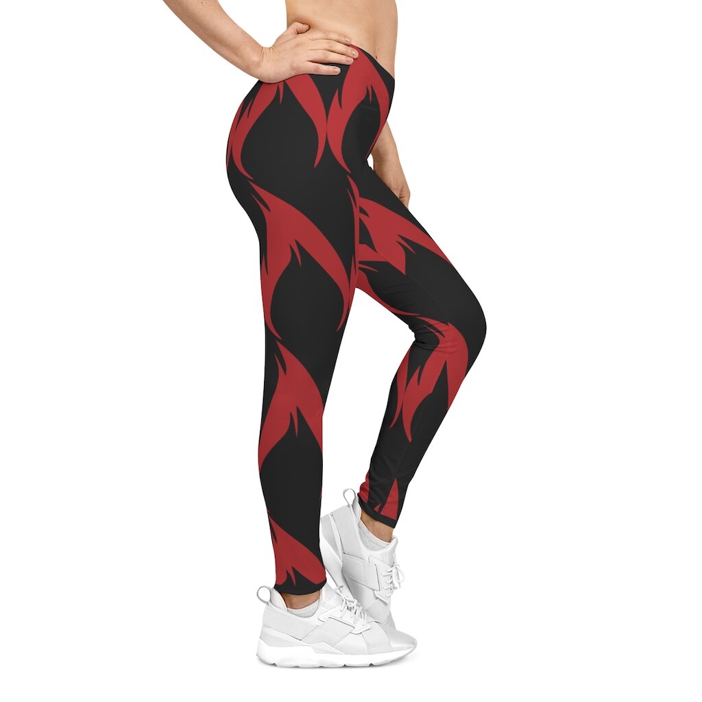 Red — Flame RHYS (@waist) Leggings Smyrna Hot Yoga