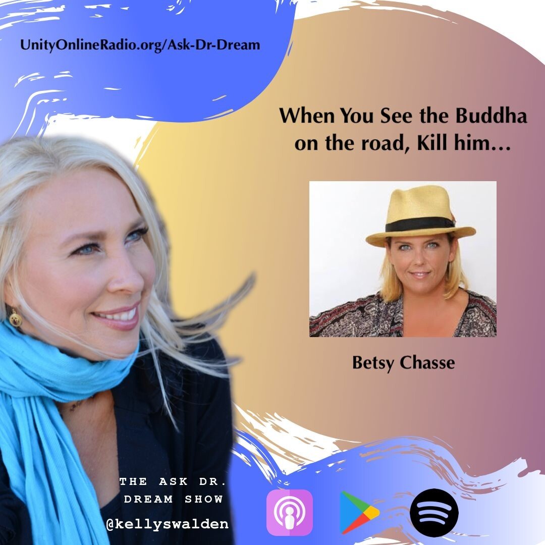 I'm so excited for my show today, featuring my dear friend, the spirited and irreverent, @betsychasse  about her newest book, Killing Buddha.

Listen live on Unity Online Radio, today! 10-11 am pst.
www.unityonlineradio.org