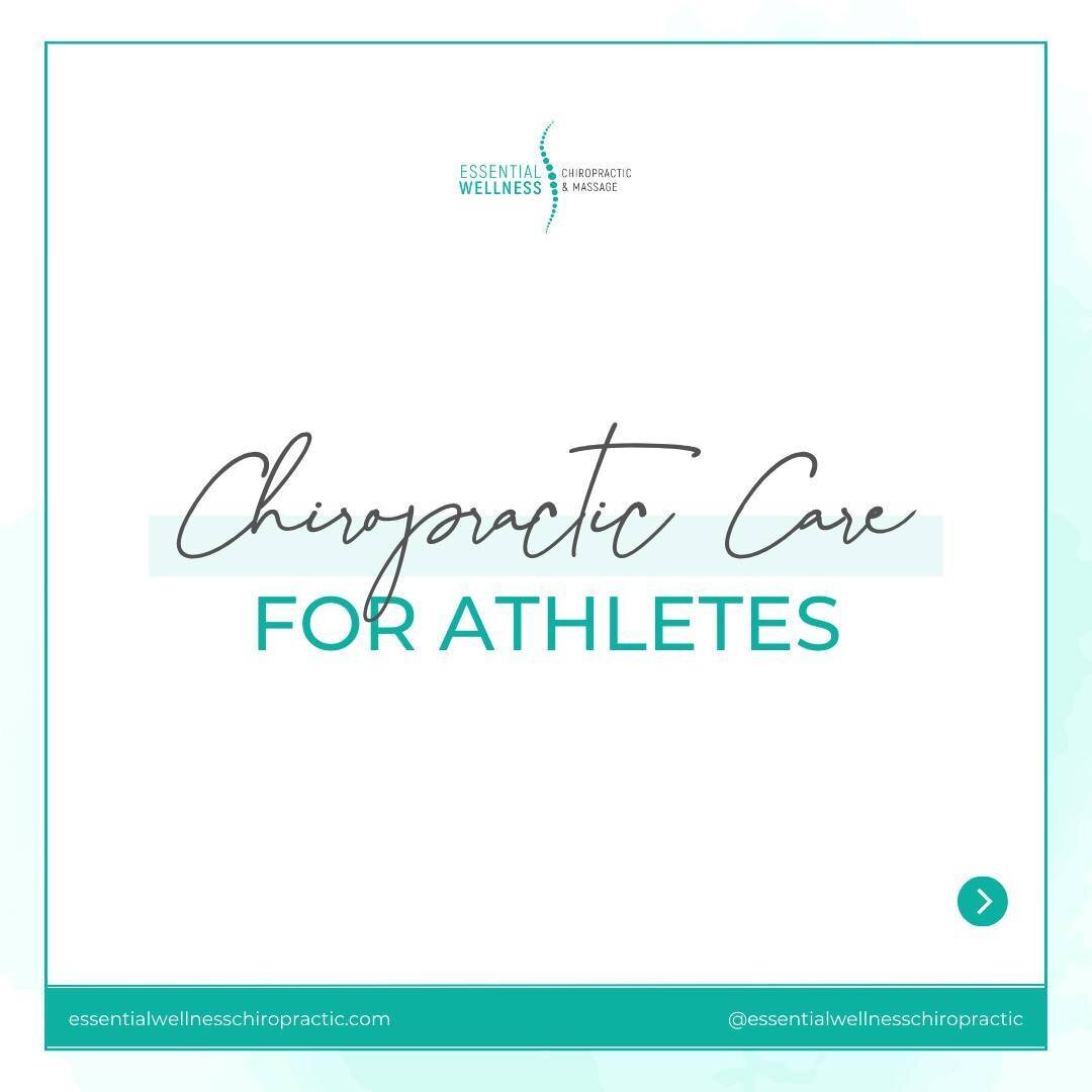 Attention all athletes and fitness enthusiasts! 📣 We need to have a conversation about the game-changing benefits of Chiropractic Care 👀
&mdash;
The benefits that Chiropractic care offers can literally take your performance to new heights 

🌟 Enha