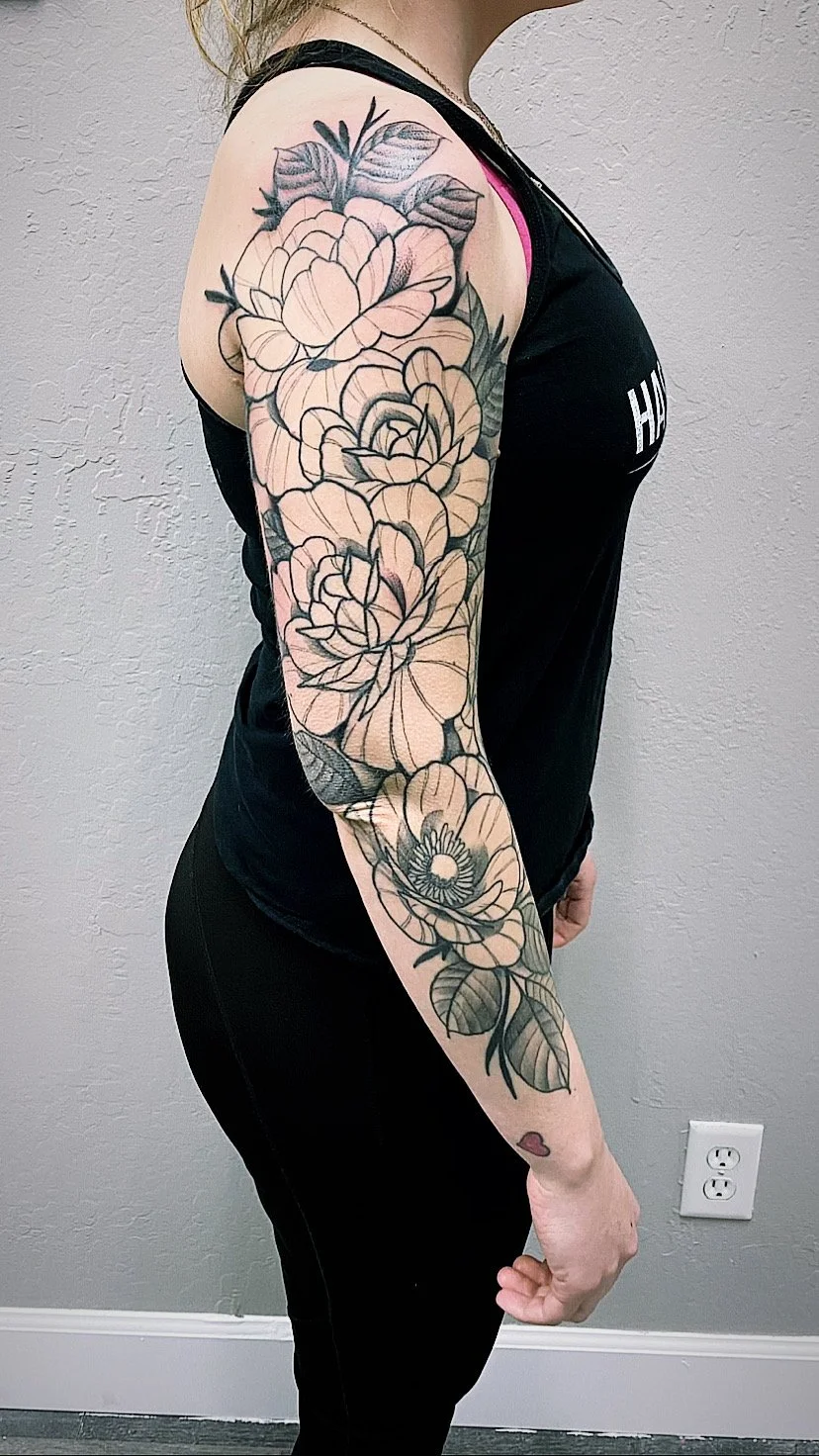 Detailed tattoo by Bryce Davis