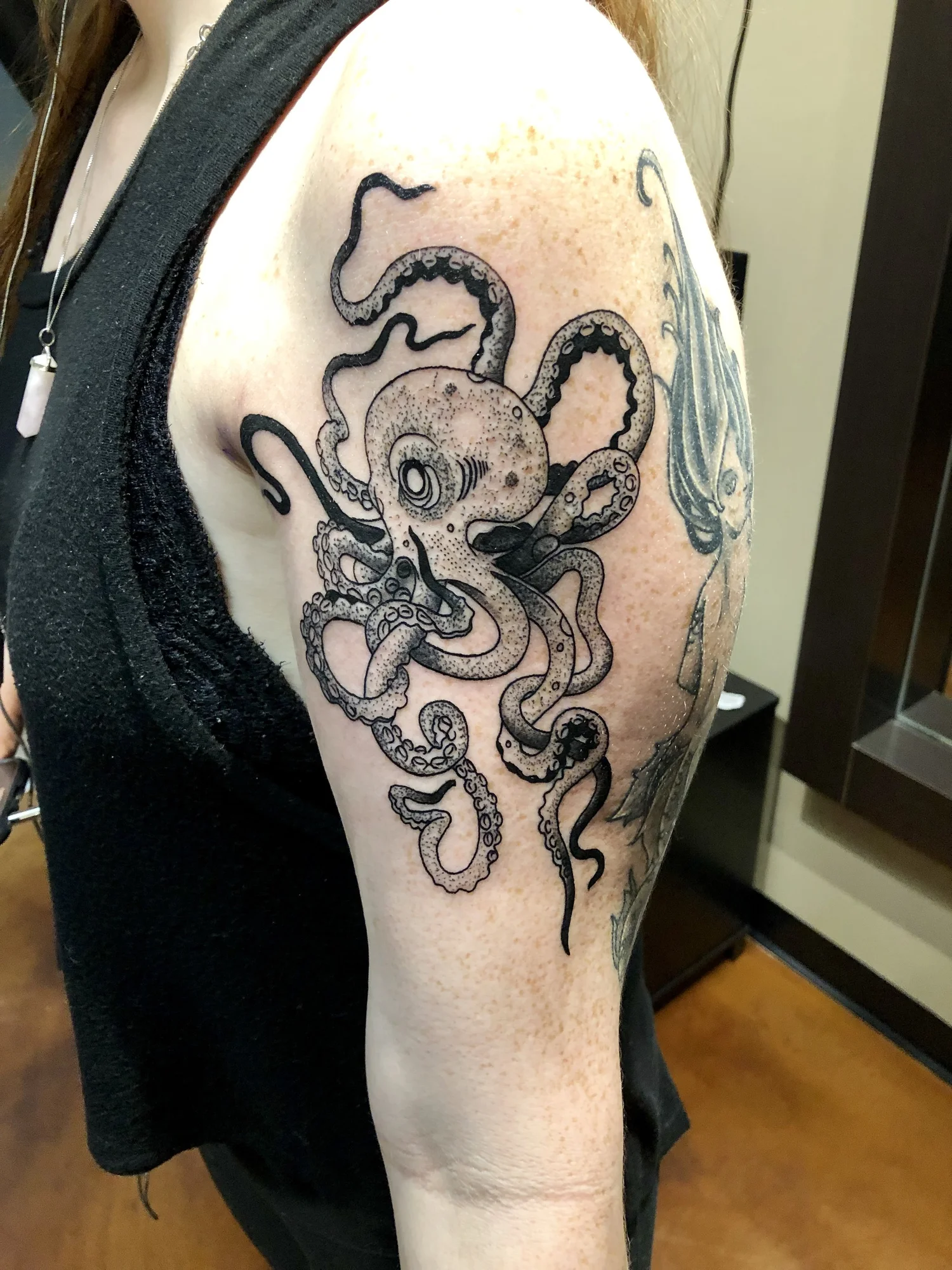 Custom tattoo artwork by Bryce Davis