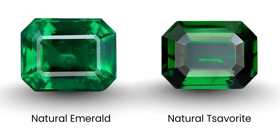Tsavorite vs. Emerald Color: How Similar Are They?