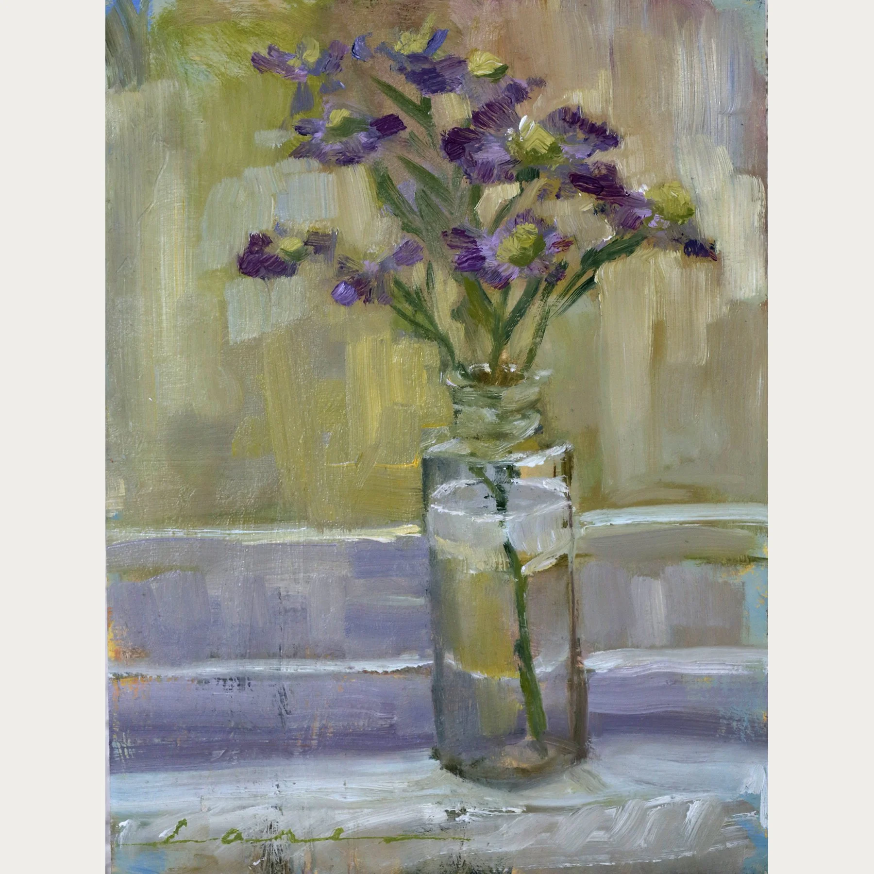 Flowers on the Window Sill