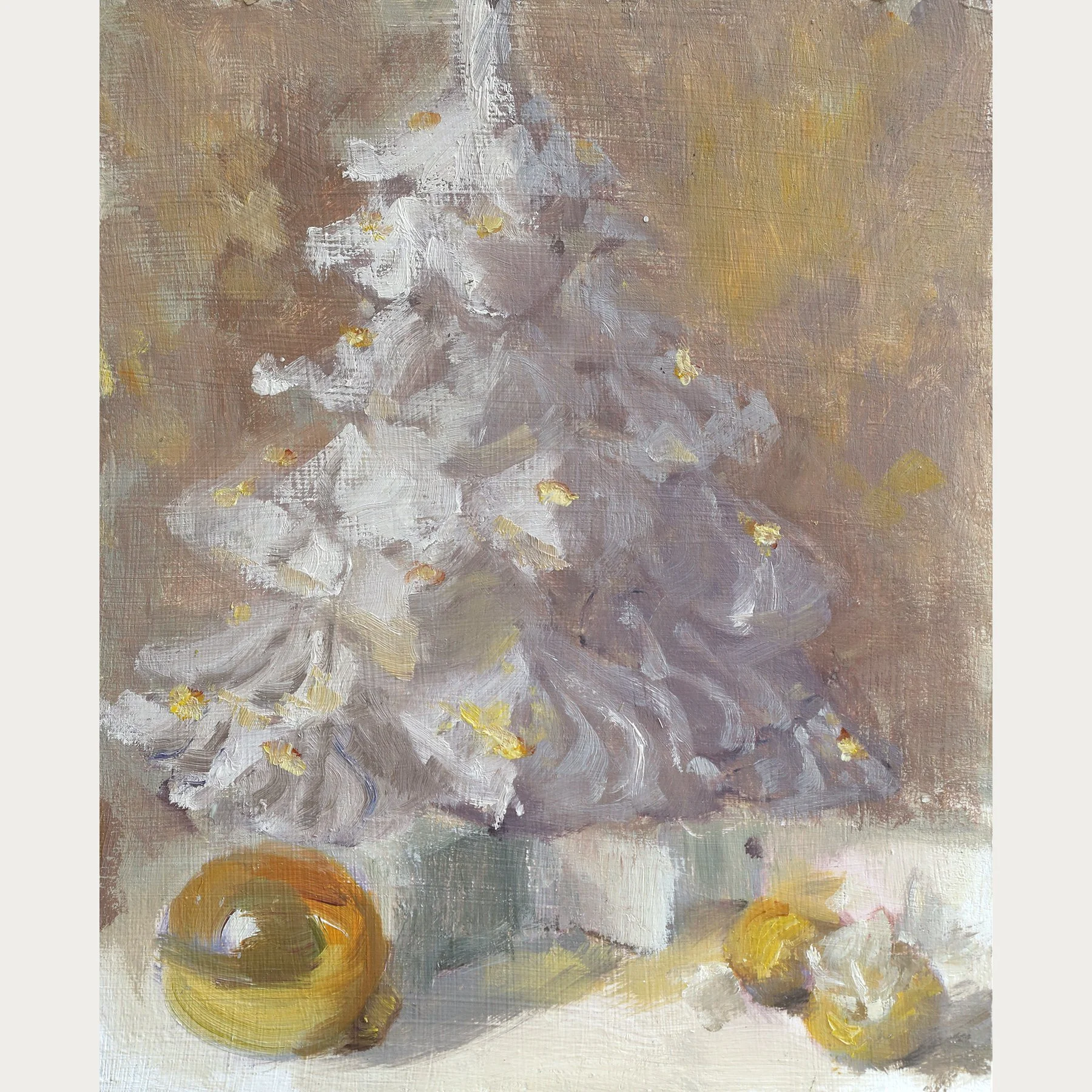 Print - Porcelain Christmas Tree