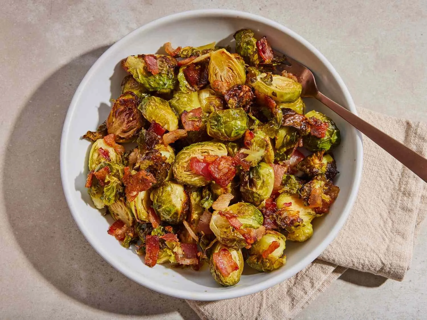 Maple Bourbon Brussels Sprouts