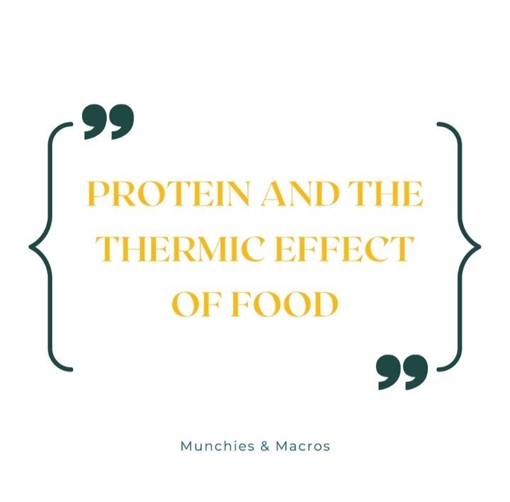 🥩 Protein increases the thermic effect of food

If you&rsquo;re not familiar with the thermic effect of food, this refers to the energy it requires for your body to absorb, digest or metabolise a food item.

According to research, protein uses 20-30