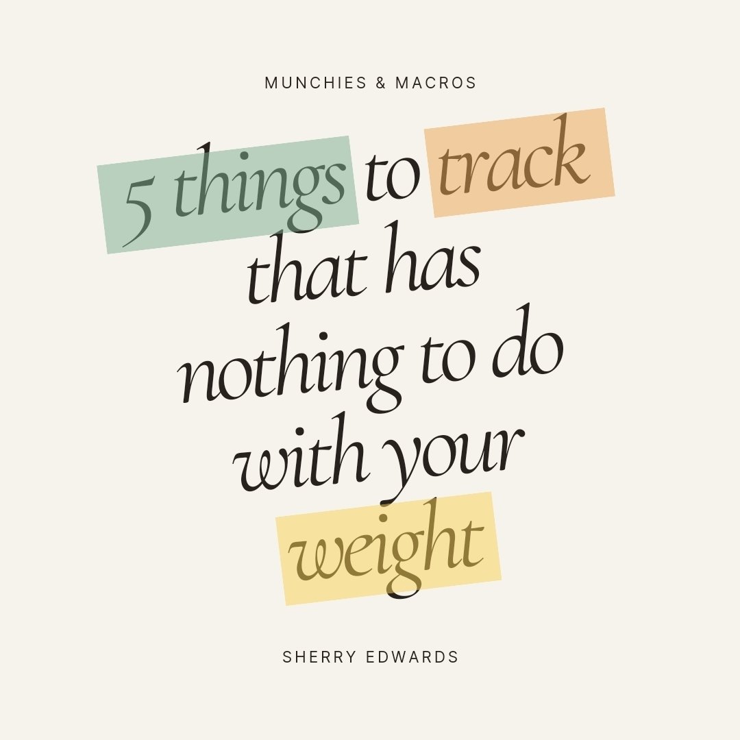 5 things to track without weighing a thing:

✅Your sleep quality and quantity
✅Your mood
✅Your habits
✅Your energy at the gym
✅How your clothes fit

If none of these metrics are improvement then there may be an indication that your strategy needs adj