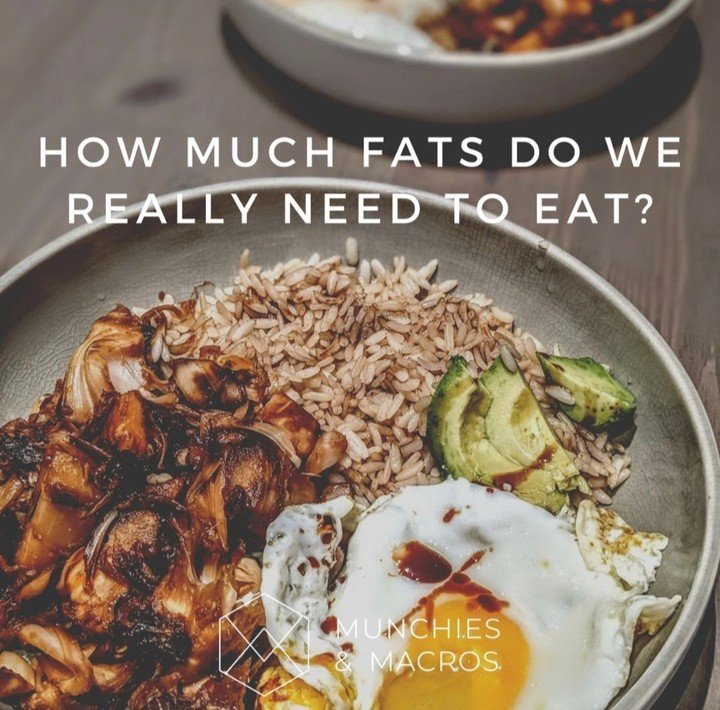 How much fats do we actually need? 🥑

By now you probably understand that carbs don&rsquo;t make you fat🍩, and its more about how much you can fit into the constraints of your calorie intake to maintain the weight that you want to maintain that ult